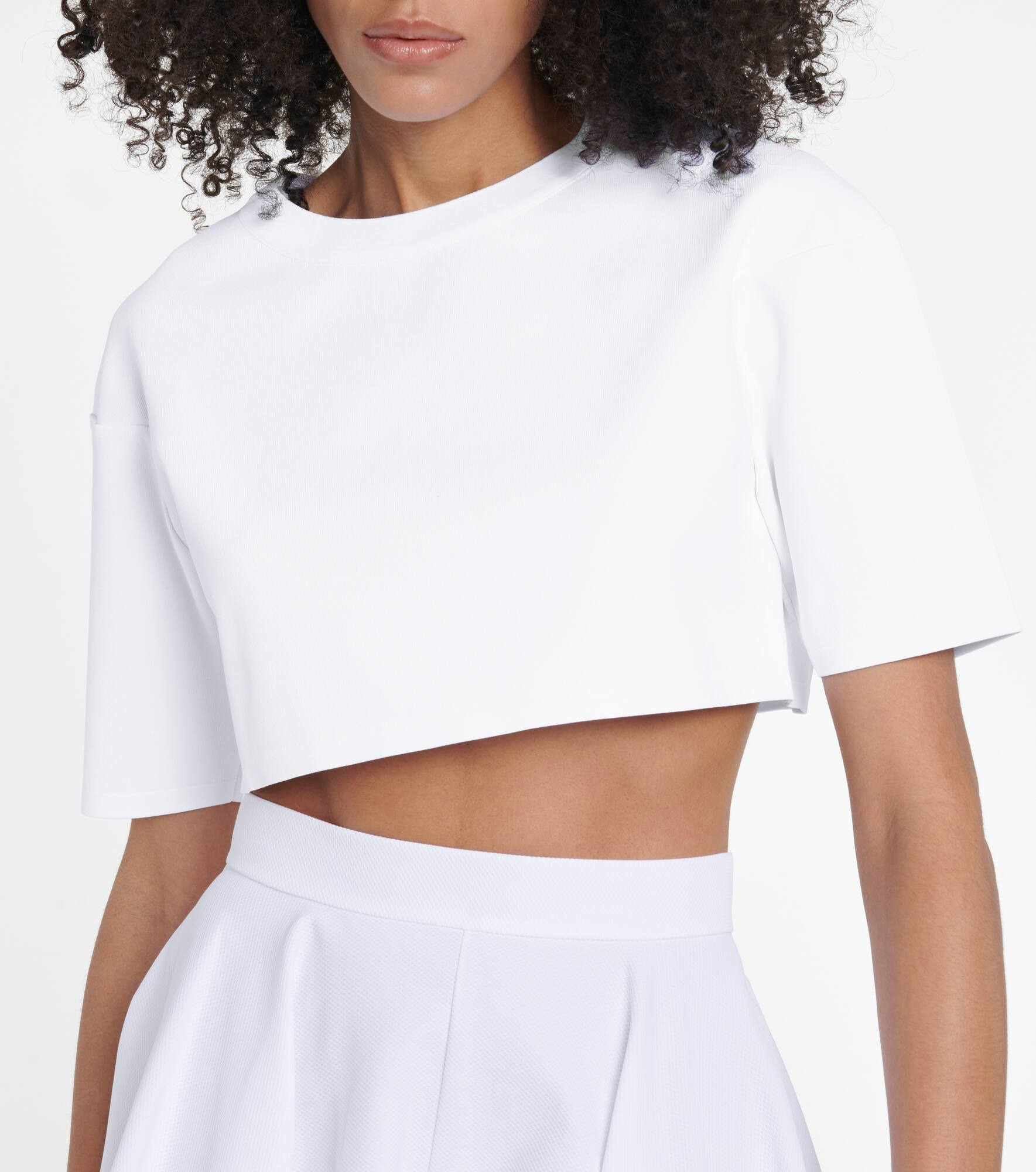 Stretch-knit crop top - 4