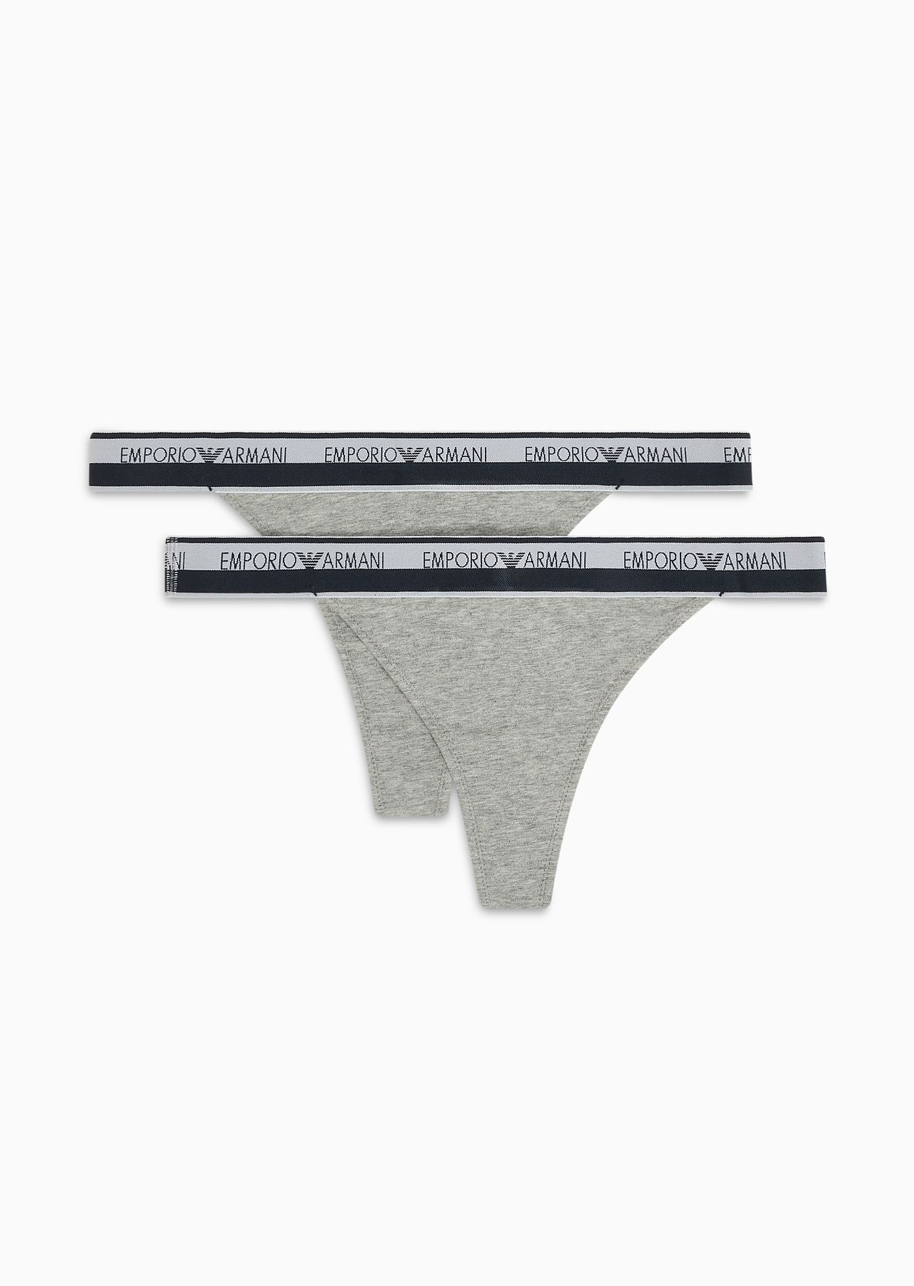 ASV two-pack of iconic logo band organic cotton thongs - 1
