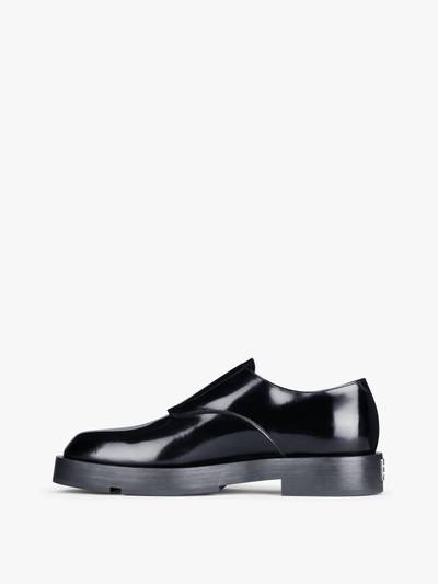 Givenchy SQUARED DERBIES IN LEATHER WITH 4G BUCKLE outlook