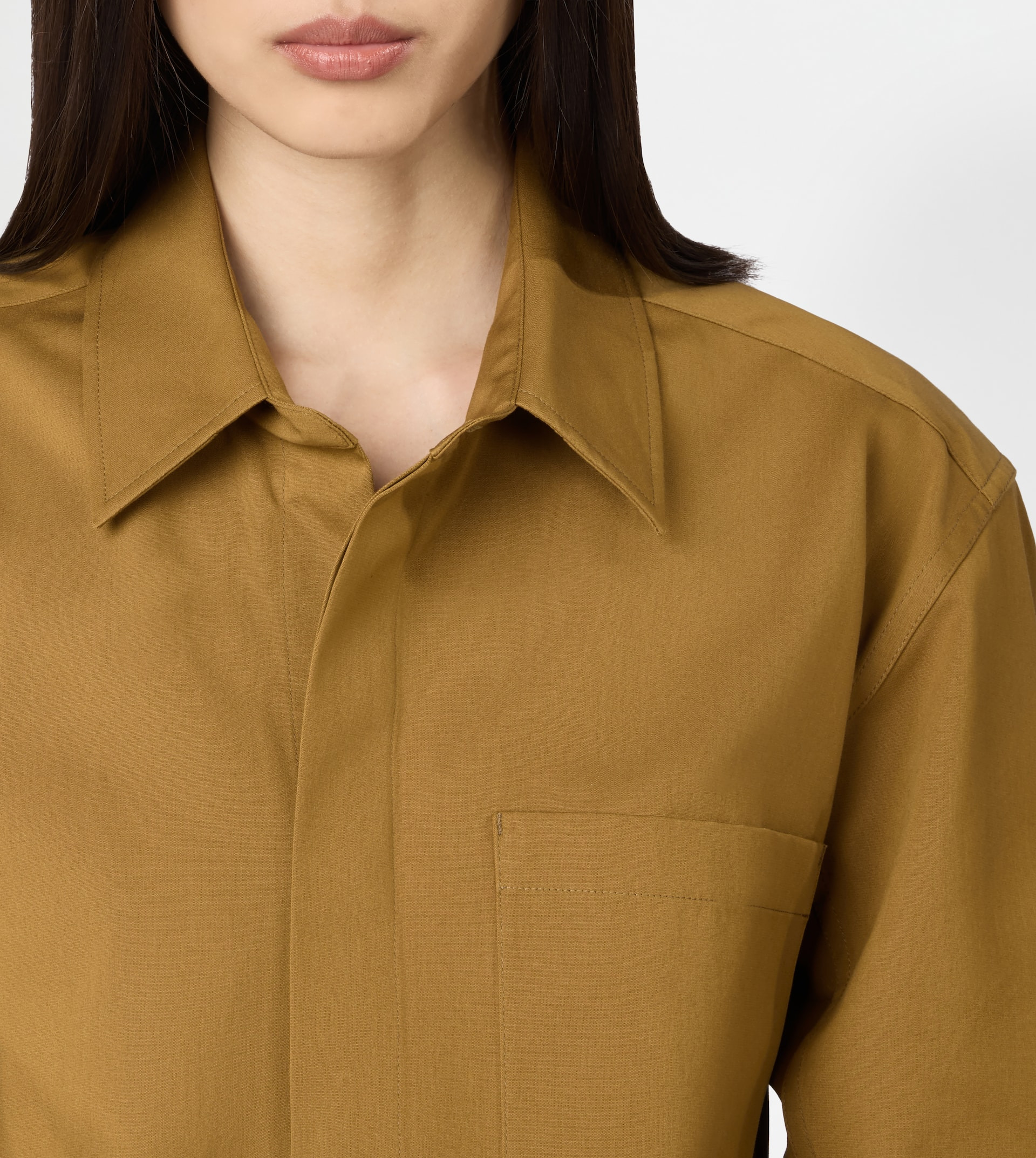 SHIRT IN POPLIN - GREEN - 6