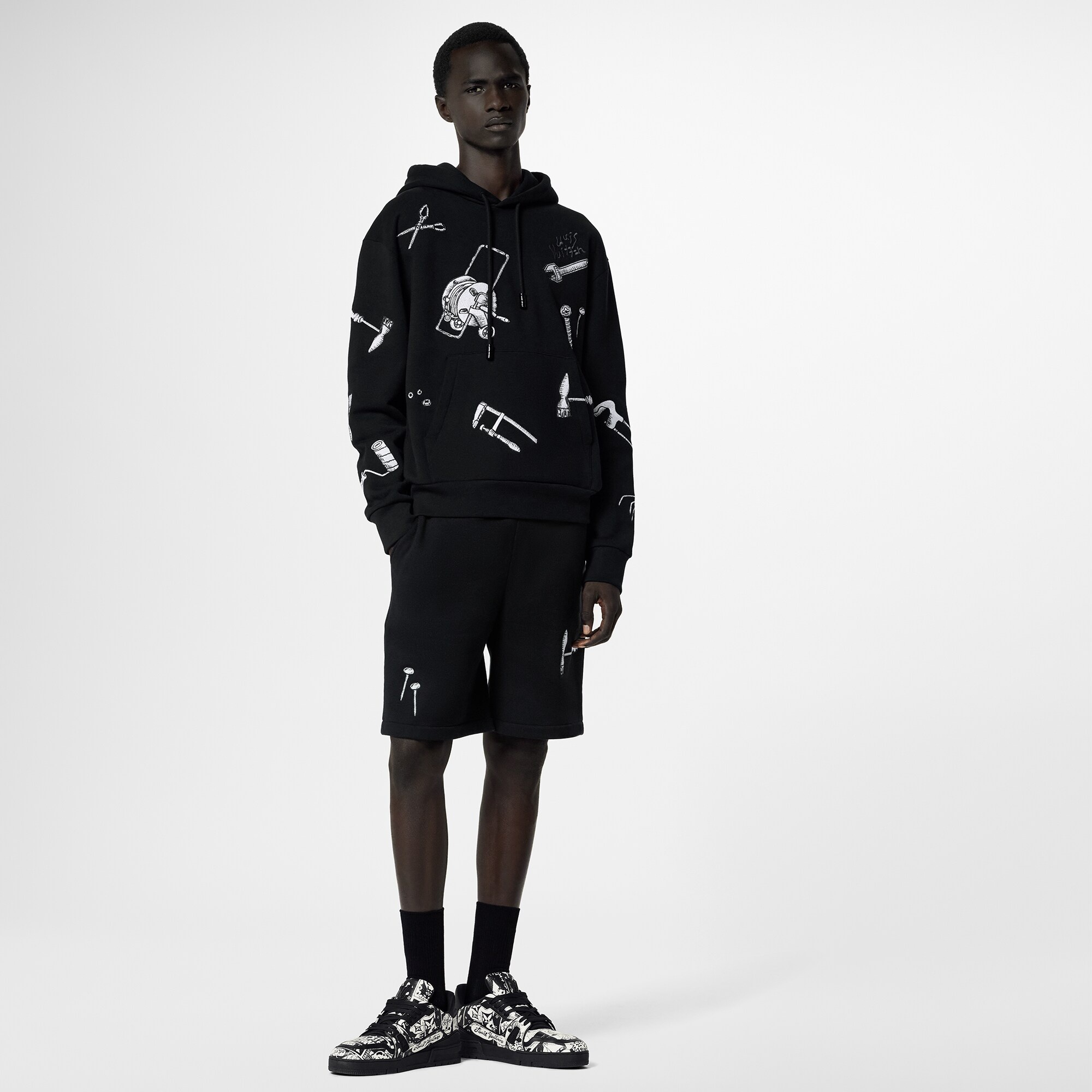 LV Multi-Tools Embrodered Hoodie - 2