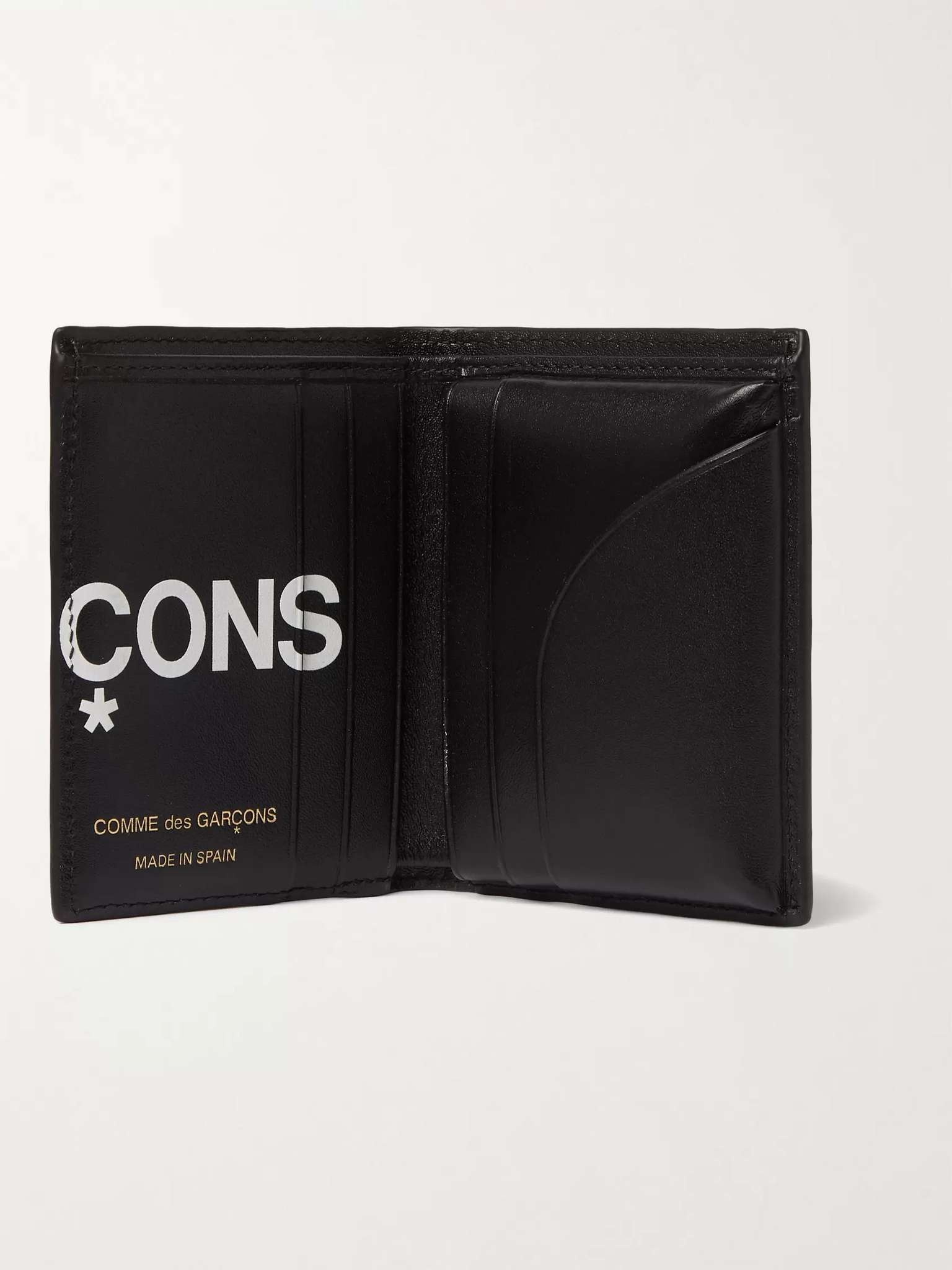 Logo-Print Leather Billfold Wallet - 2