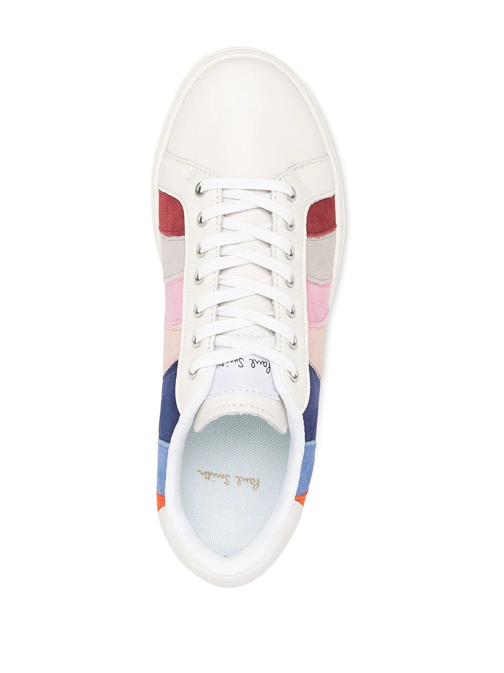 side-stripe low-top sneakers - 4