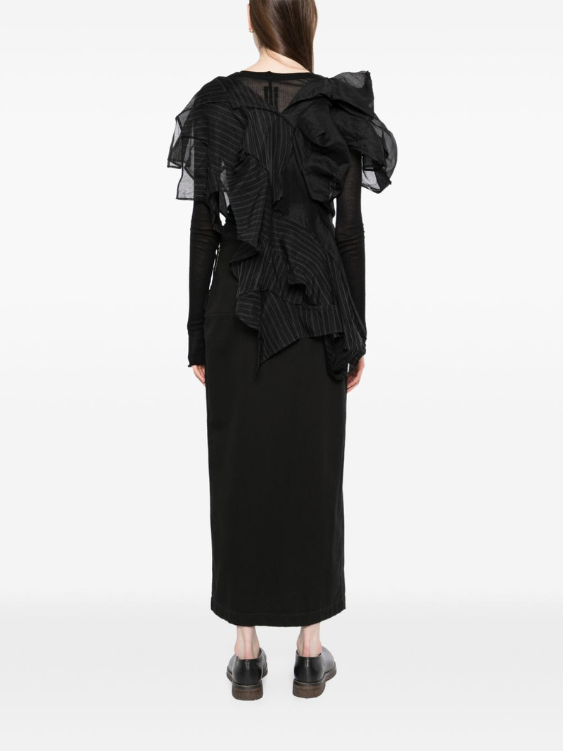 asymmetric darts 3D blouse 4