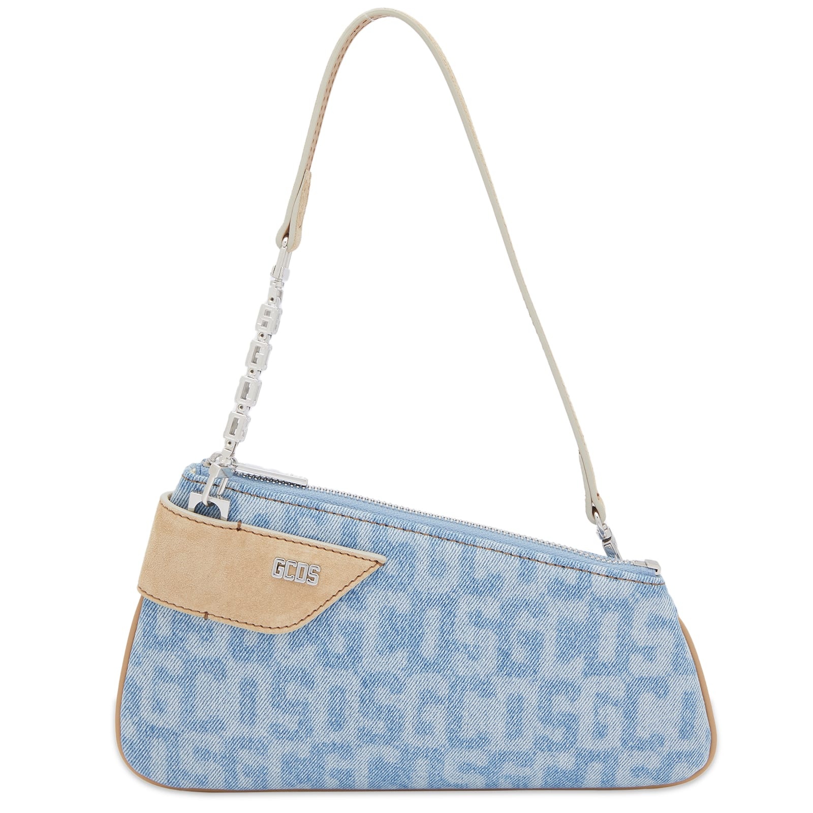 GCDS Comma Notte Monogram Denim Bag - 1