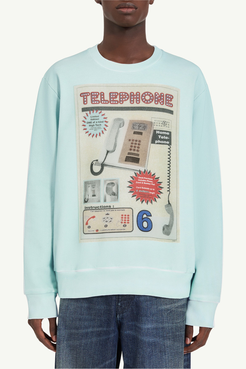 Telephone advertisement sweatshirt 4