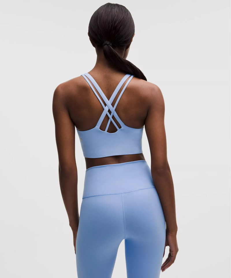 lululemon lululemon Energy Longline Bra Medium Support, B-D Cups *Evolve outlook