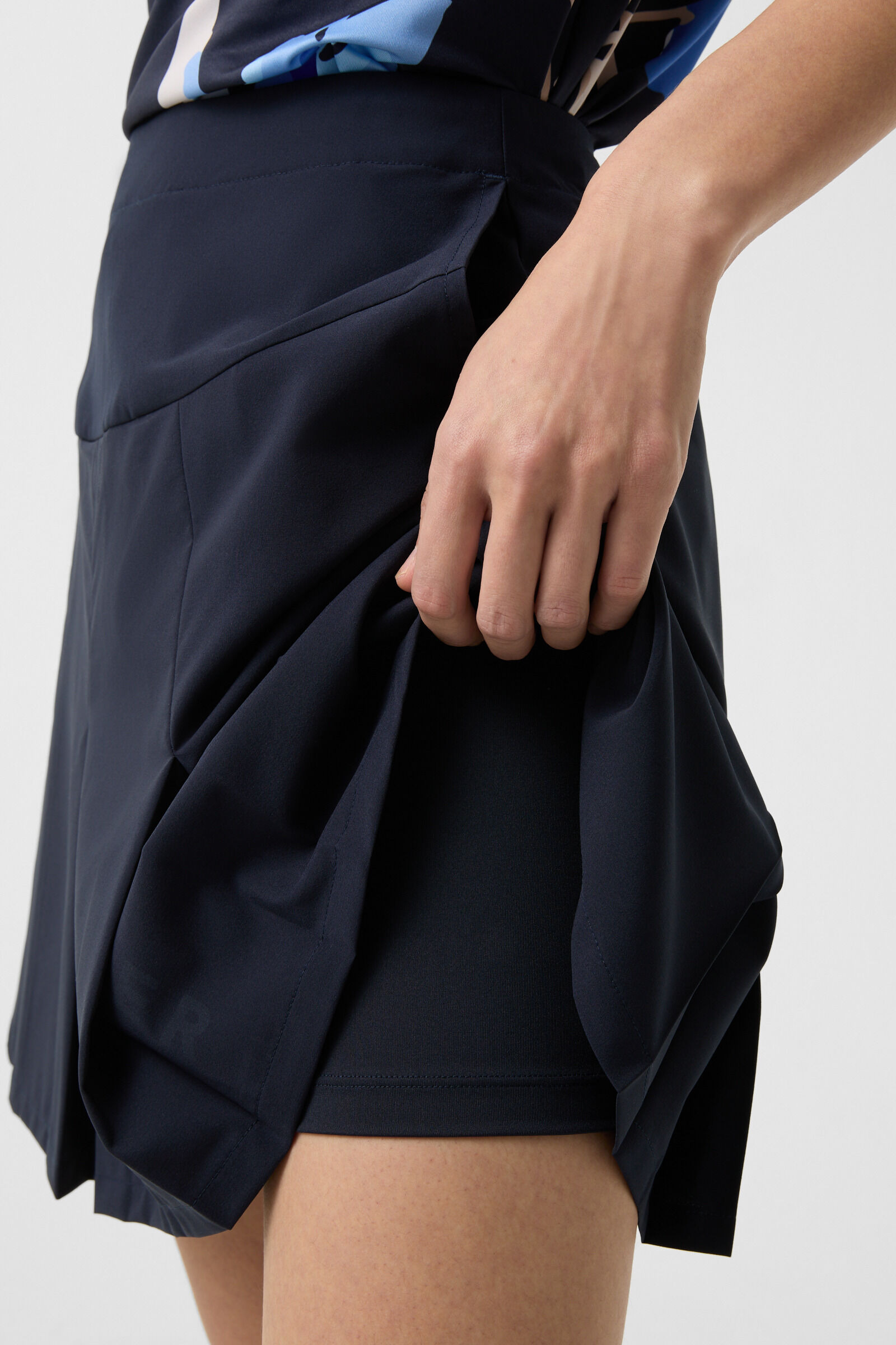 Lonie skort in Navy blue - 7