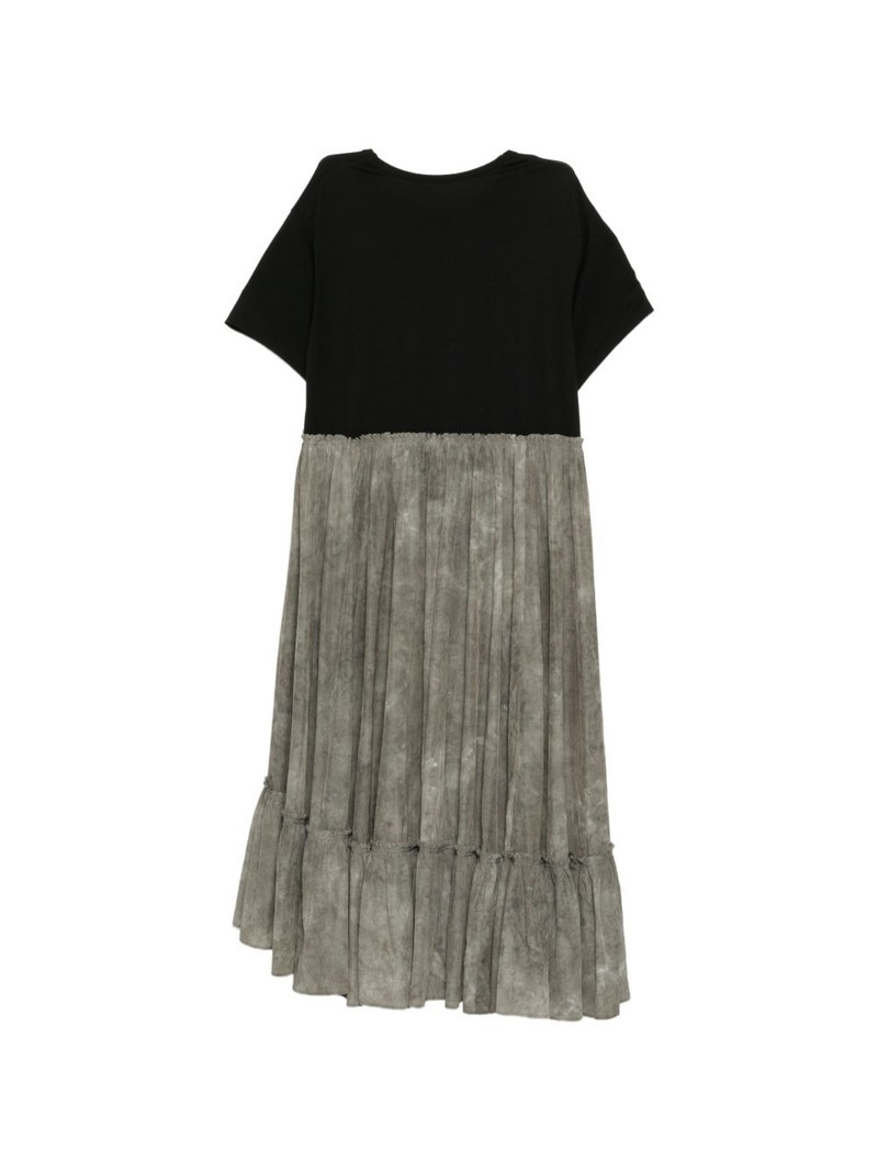 Y's pleated ruffled dress outlook