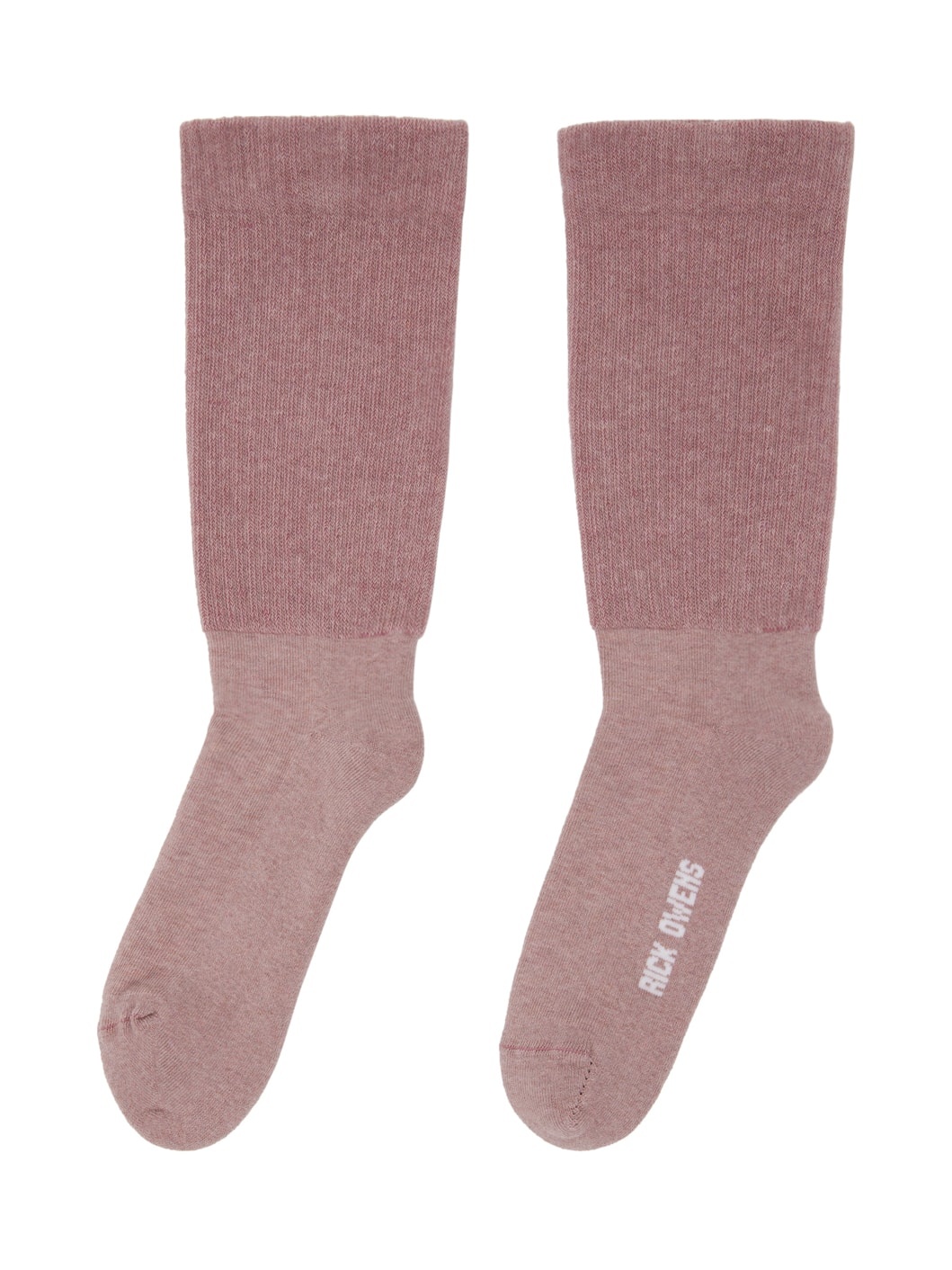 Pink Mid Calf Socks - 2