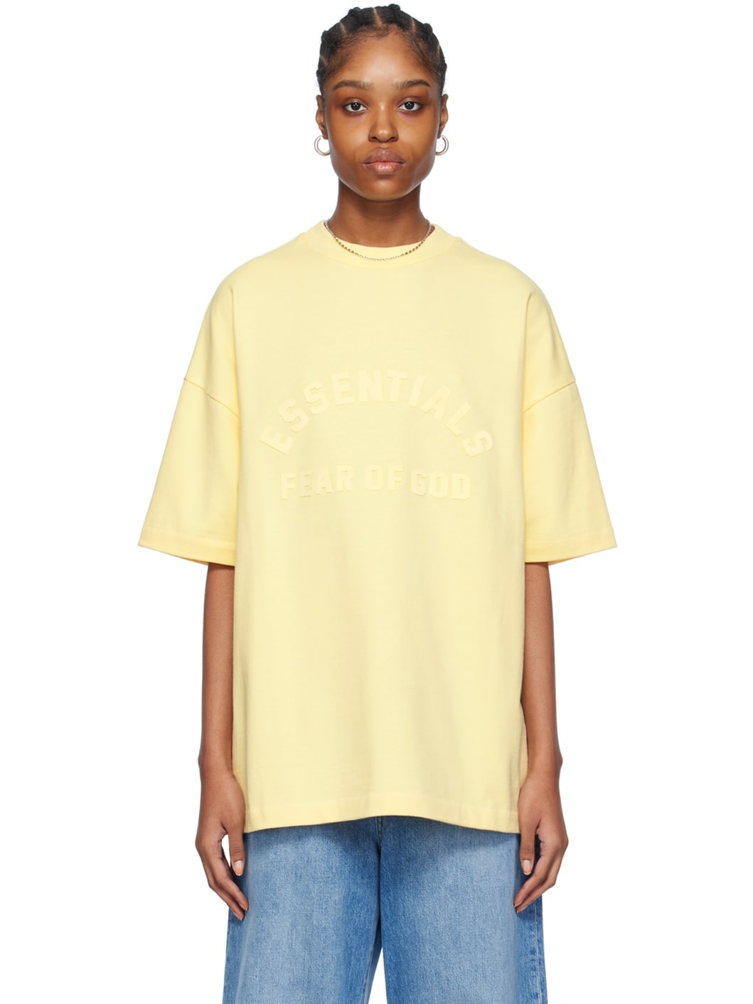 Yellow Crewneck T-Shirt - 1