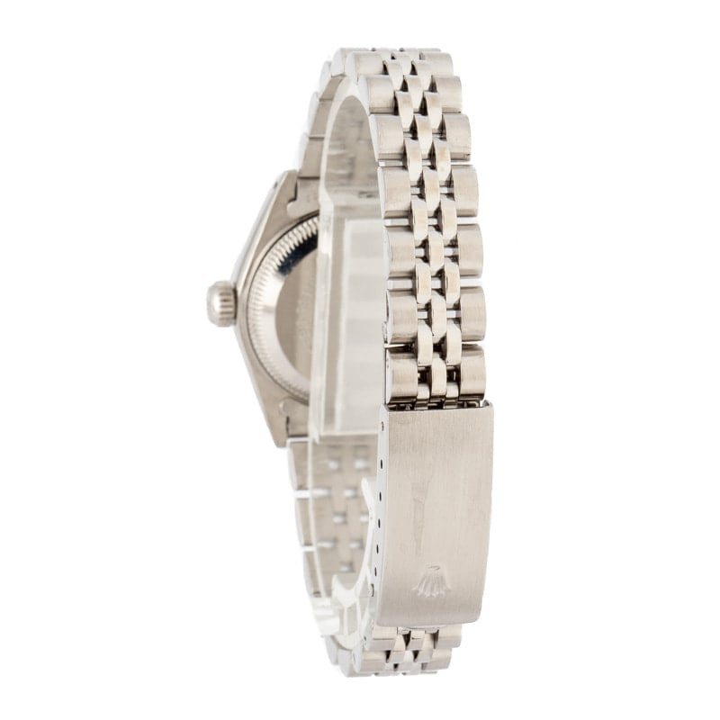 Ladies Rolex Date 69160 White Dial - 3