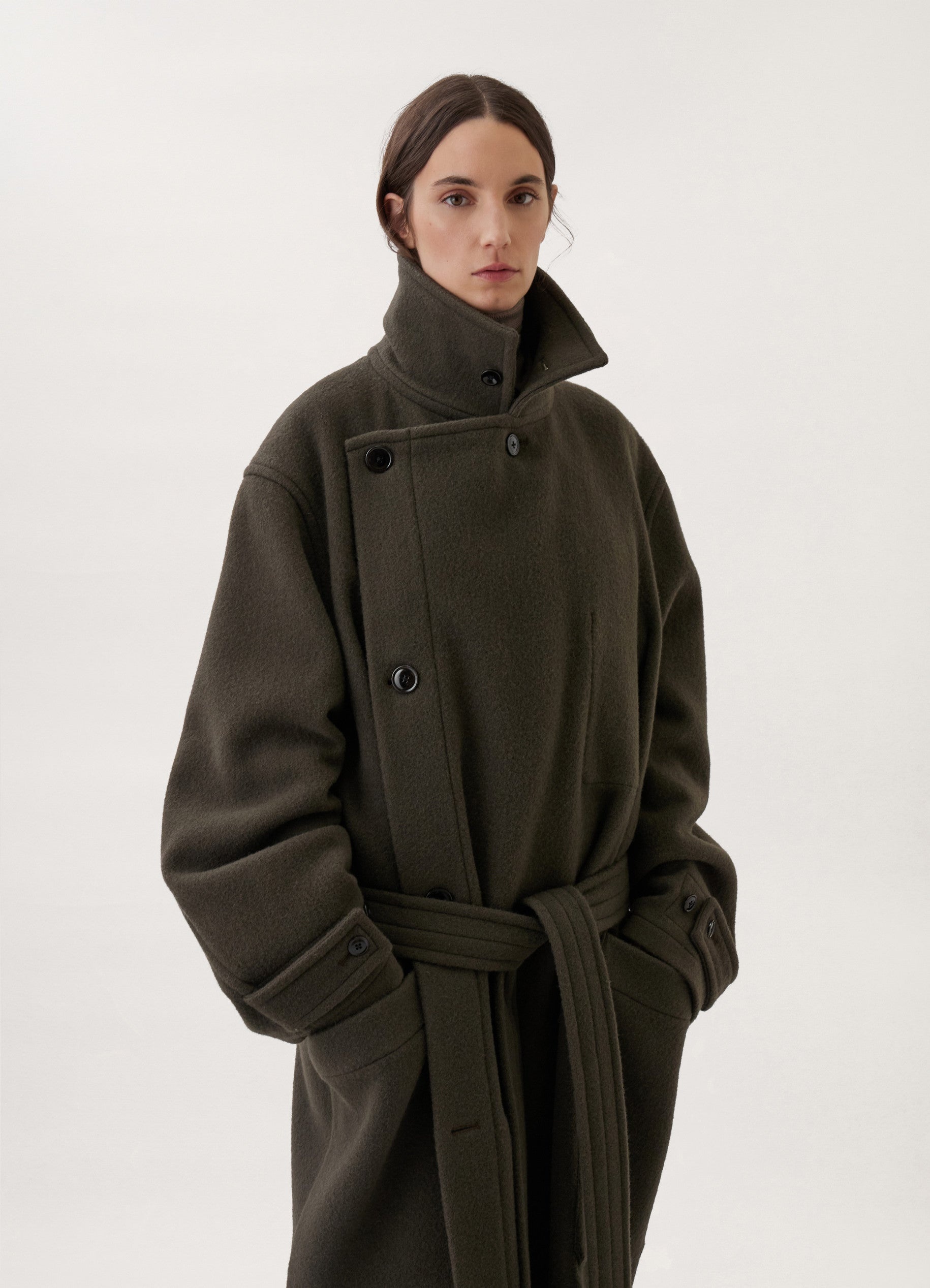 WRAP COAT
CABAN WOOL - 4