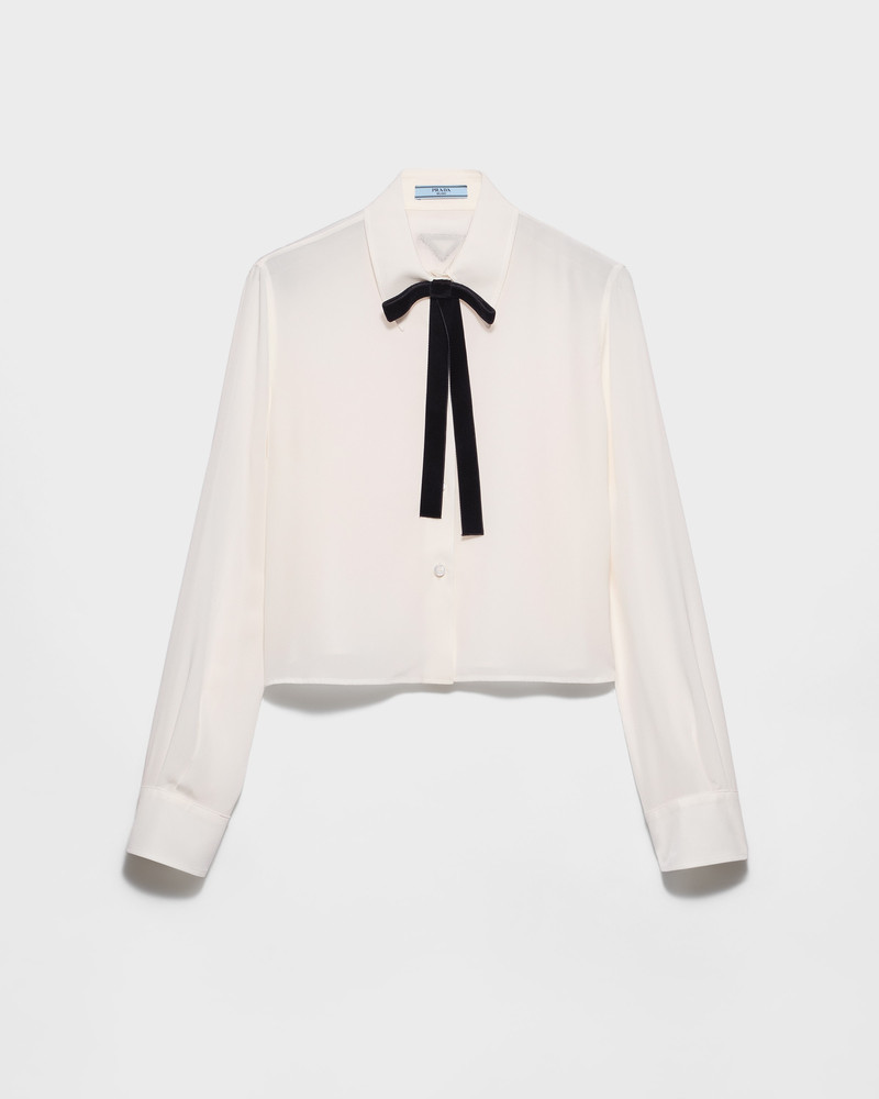 Crepe de chine shirt 1