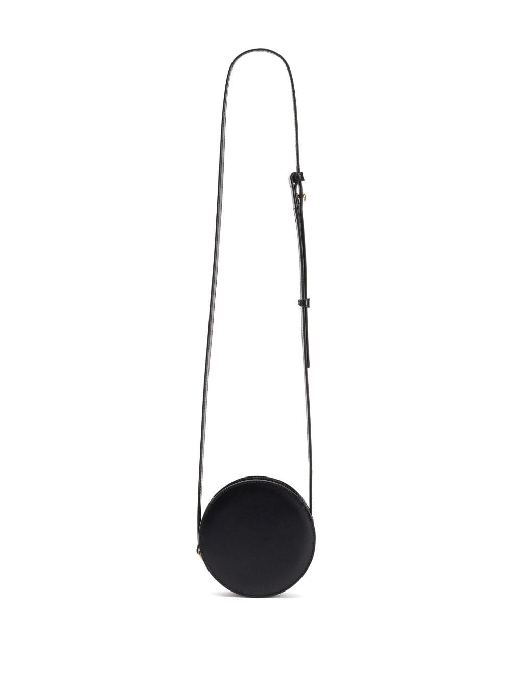 logo-plaque round shoulder bag - 2