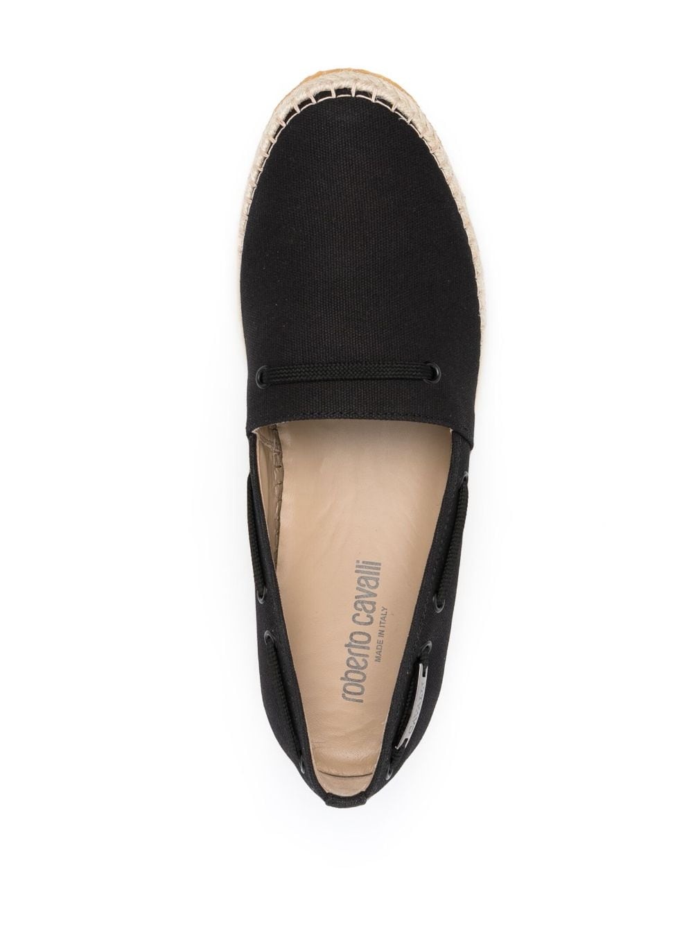 logo-plaque flat espadrilles - 4