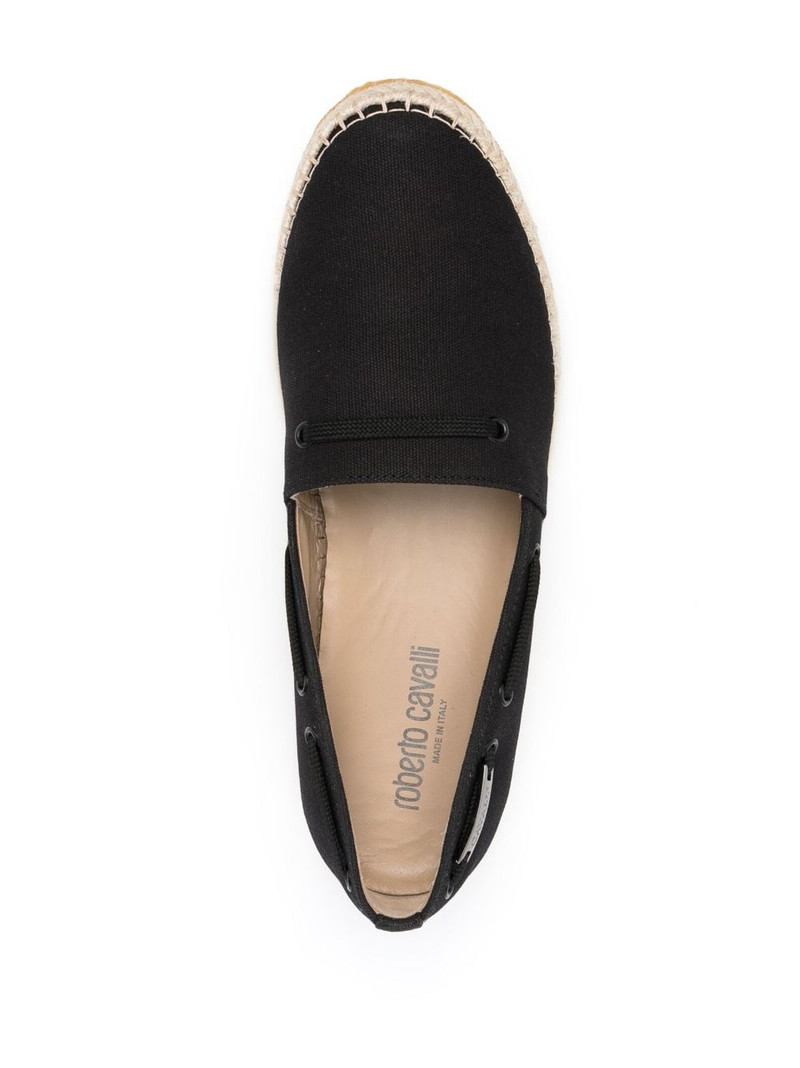 logo-plaque flat espadrilles 4
