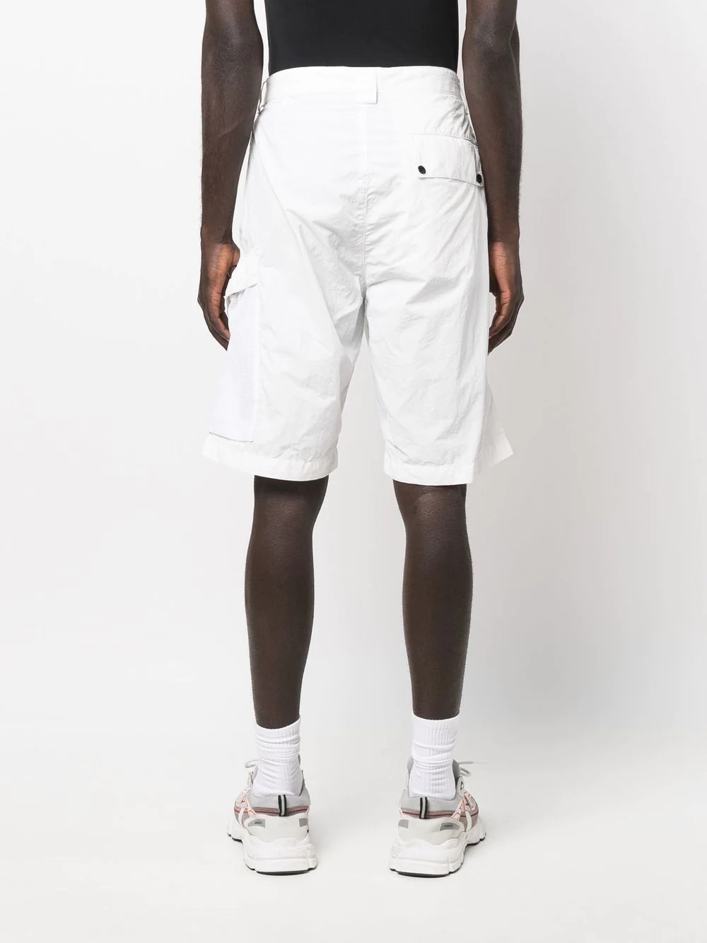 logo-patch Bermuda shorts - 4