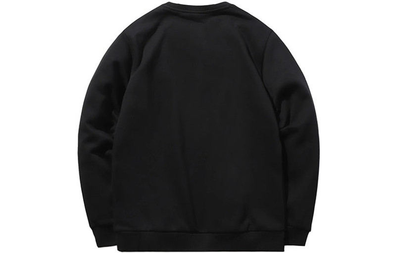 Li-Ning Li-Ning Essential Logo Sweatshirt 'Black' AWDPD19-12 outlook