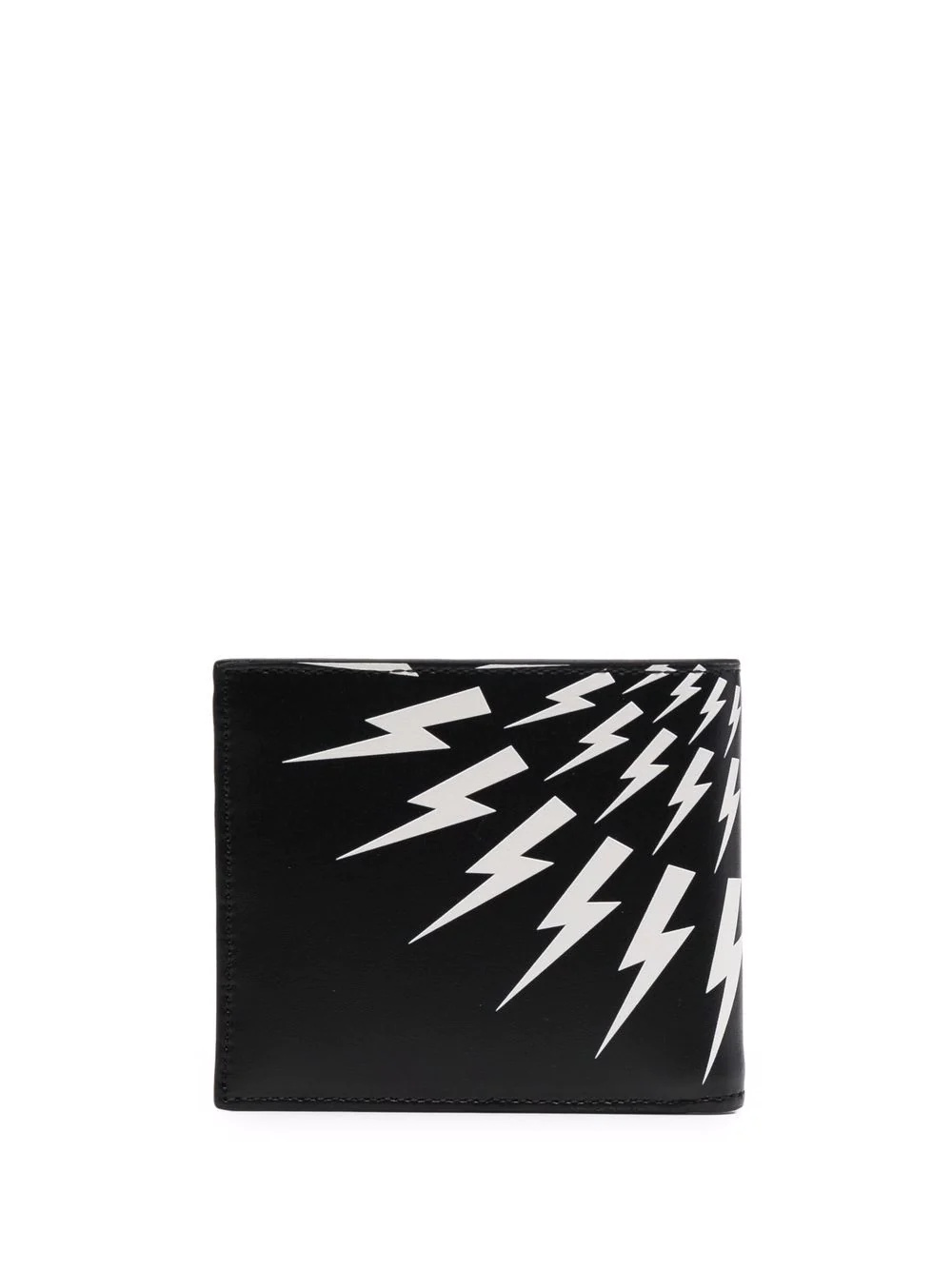 Thunderbolt printed bi-fold wallet - 2