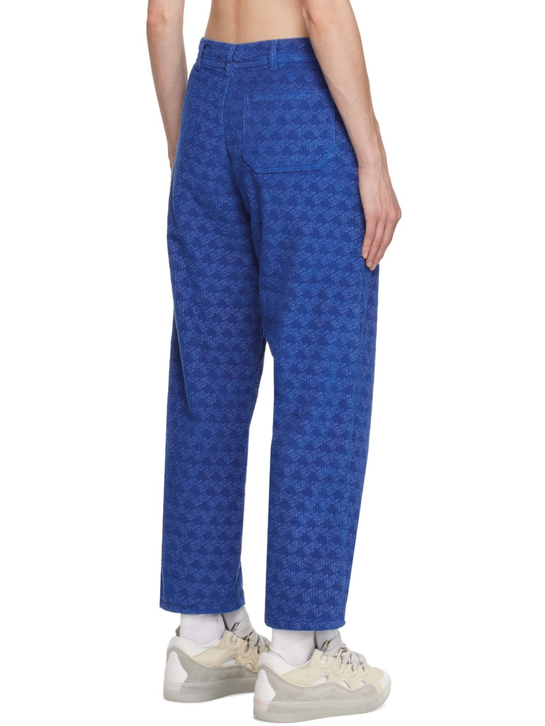 Blue Padded Trousers - 3