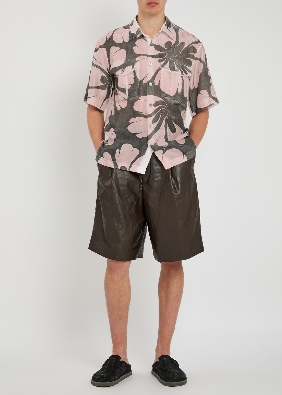 Dries Van Noten Cass Floral-printed Silk Shirt - 4