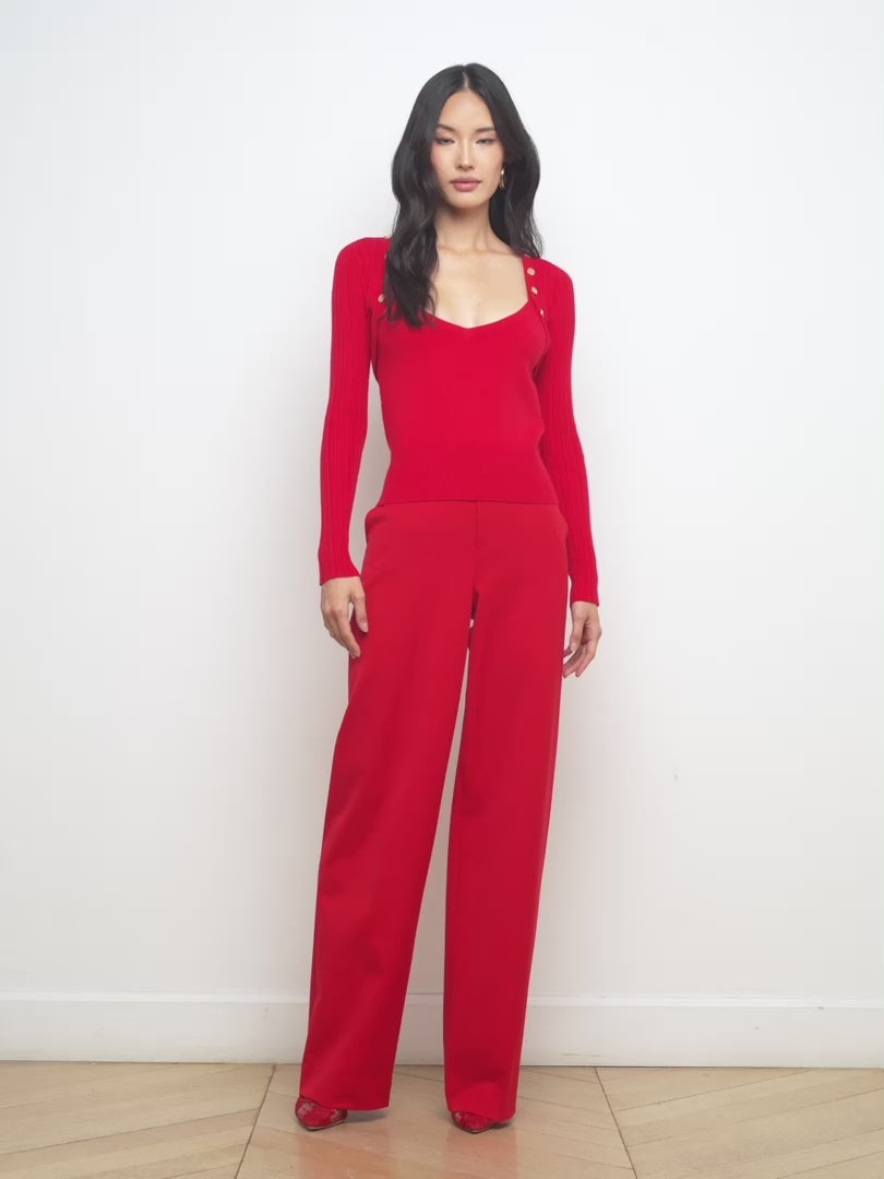 Livvy Straight-Leg Trouser - 7