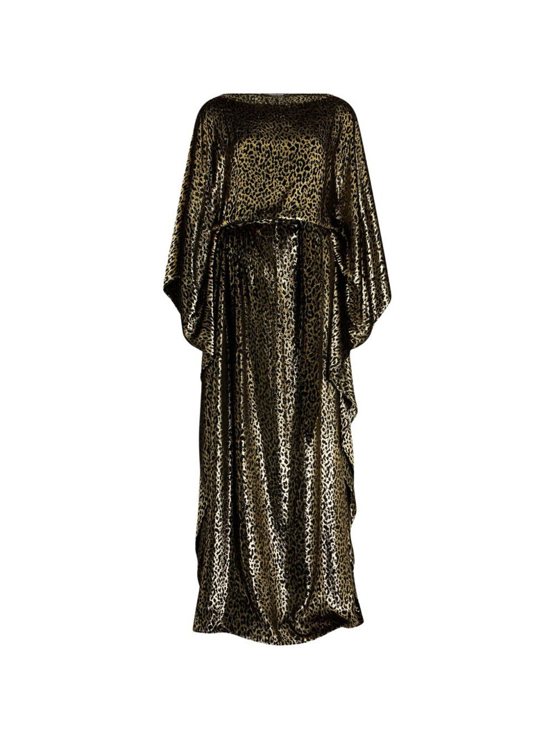 leopard-print kaftan dress 5