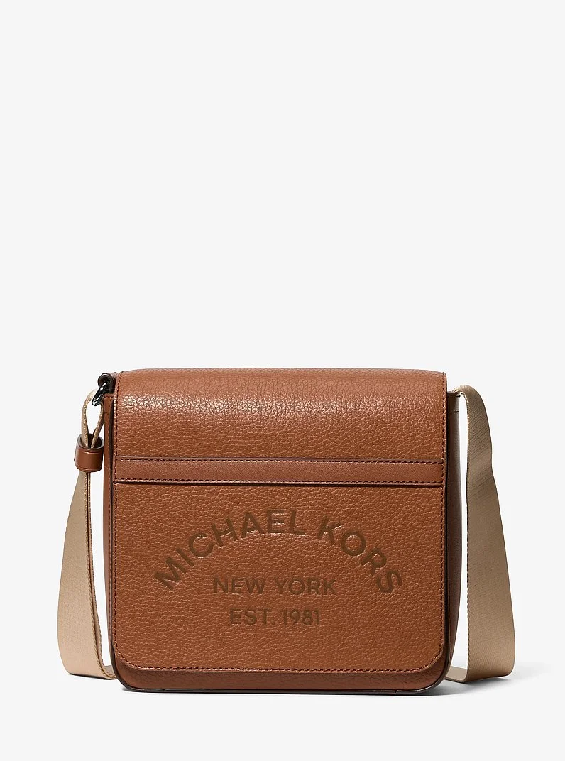 Cooper Pebbled Leather Crossbody Bag - 1