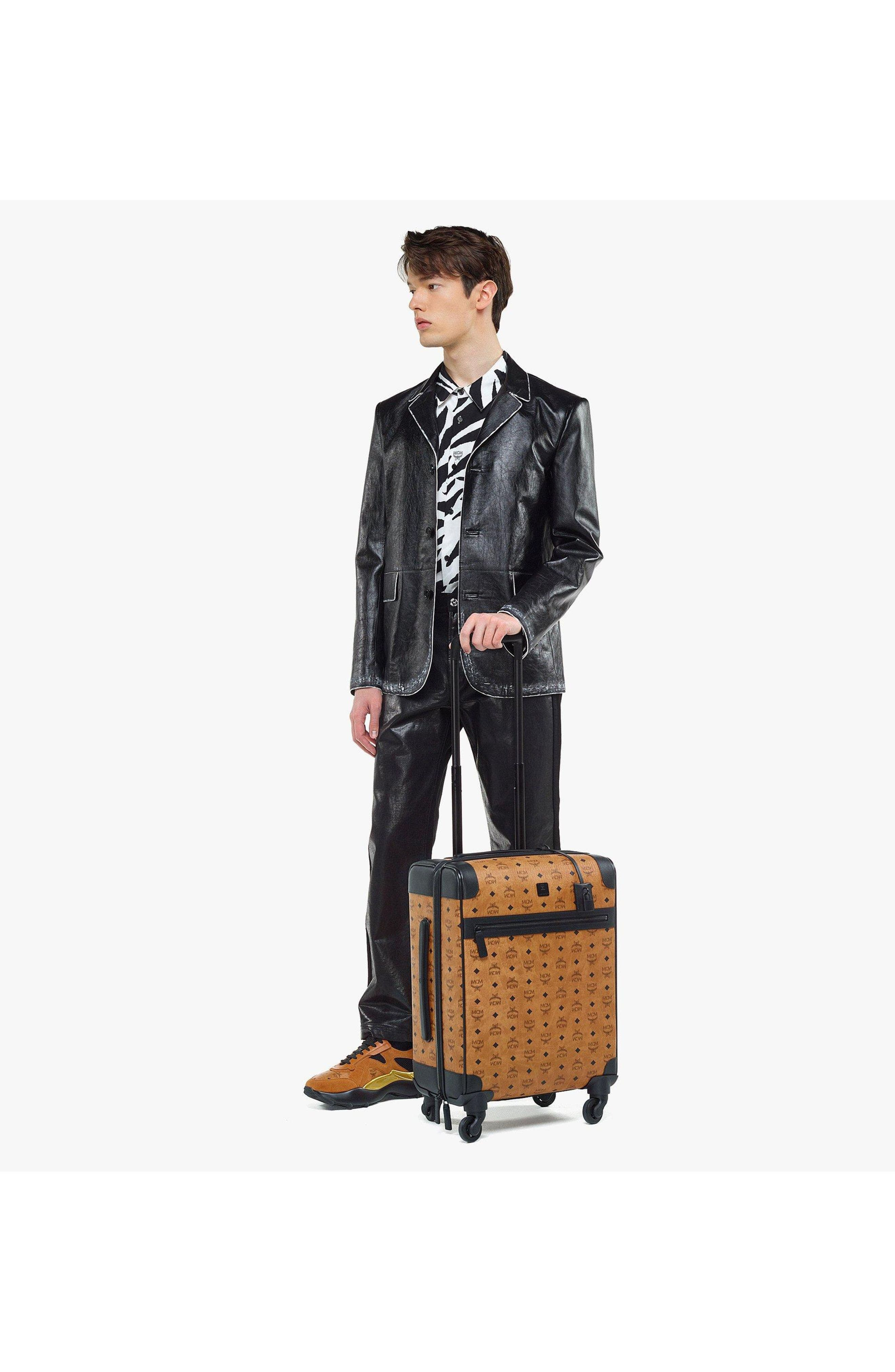 MCM Ottomar Trolley in Visetos in Brown at Nordstrom - 6