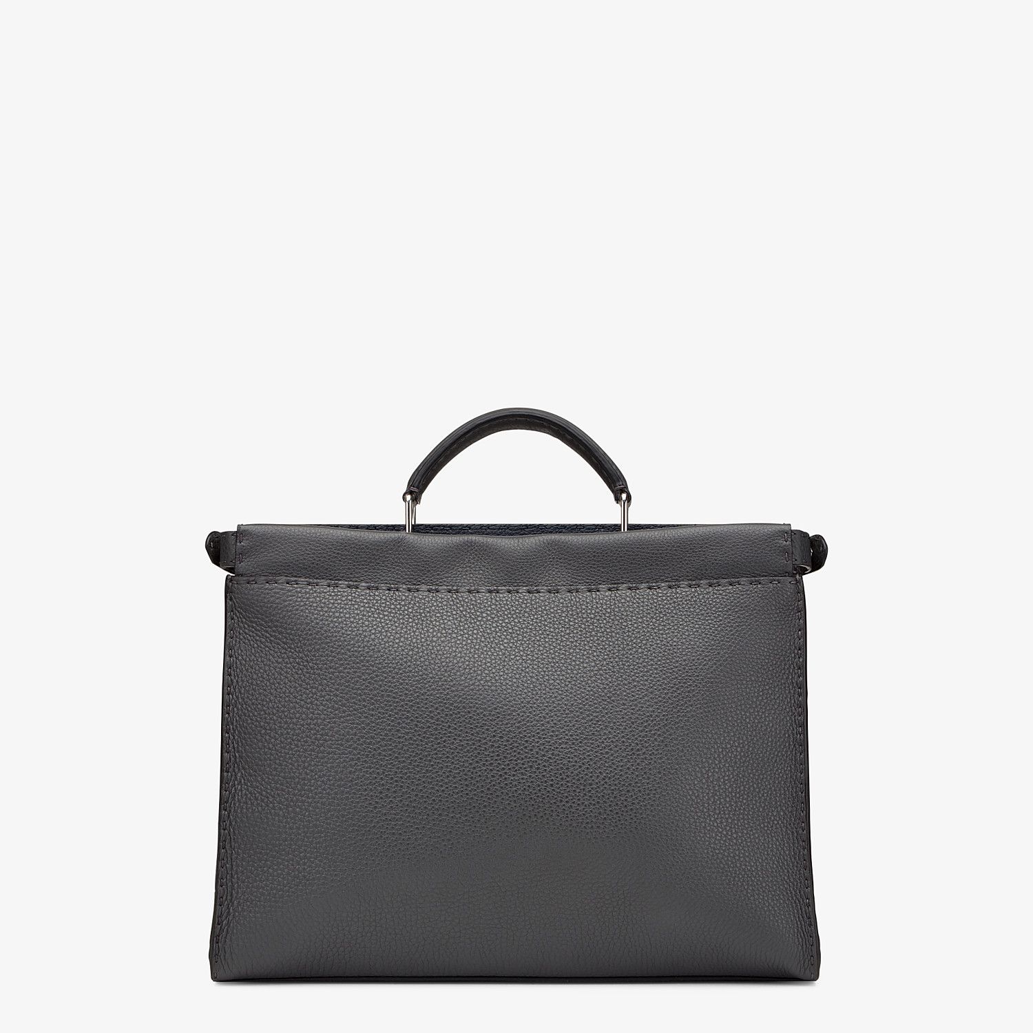 Grey leather Selleria bag - 3