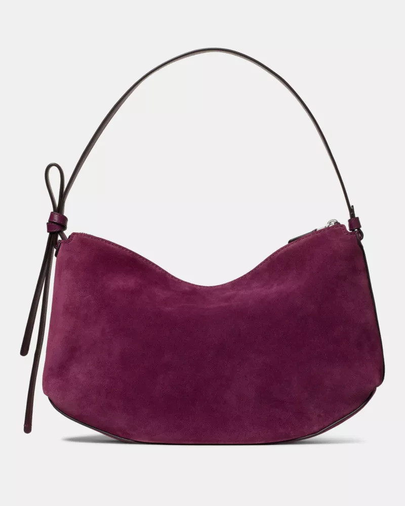 Loop Suede Large Shoulder Bag 5