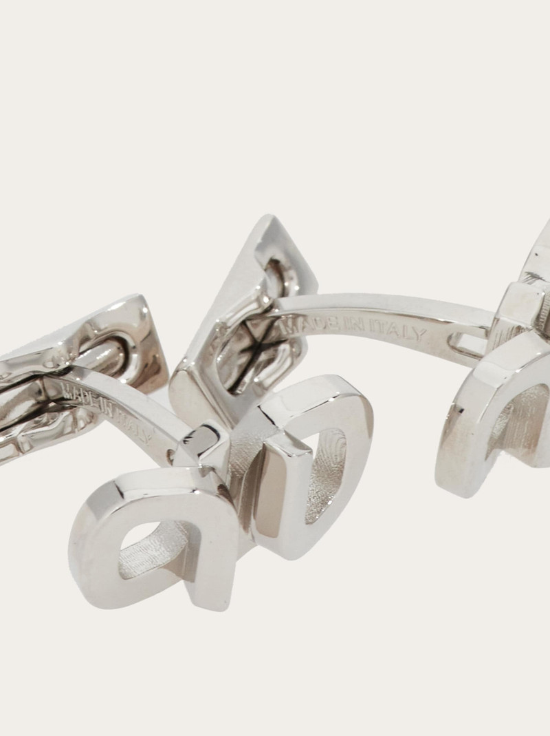 FERRAGAMO Double-Gancini cufflinks outlook