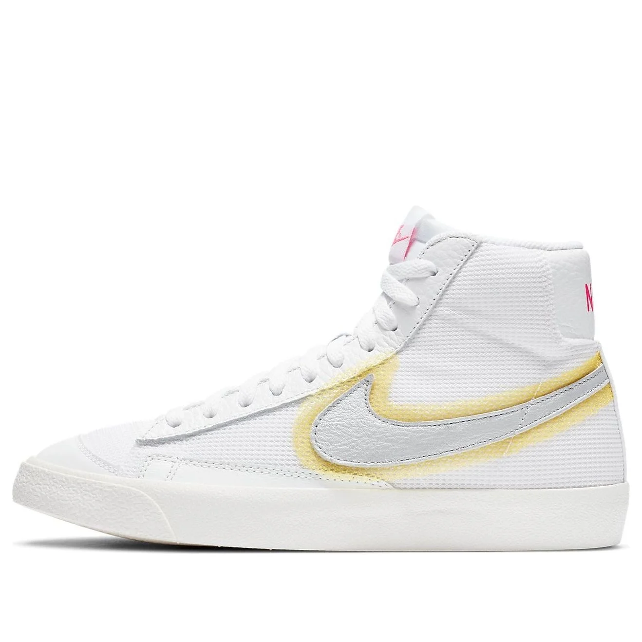 (WMNS) Nike Blazer Mid Vintage '77 'Cotton Waffle - White University Gold' CZ8105-100 - 1