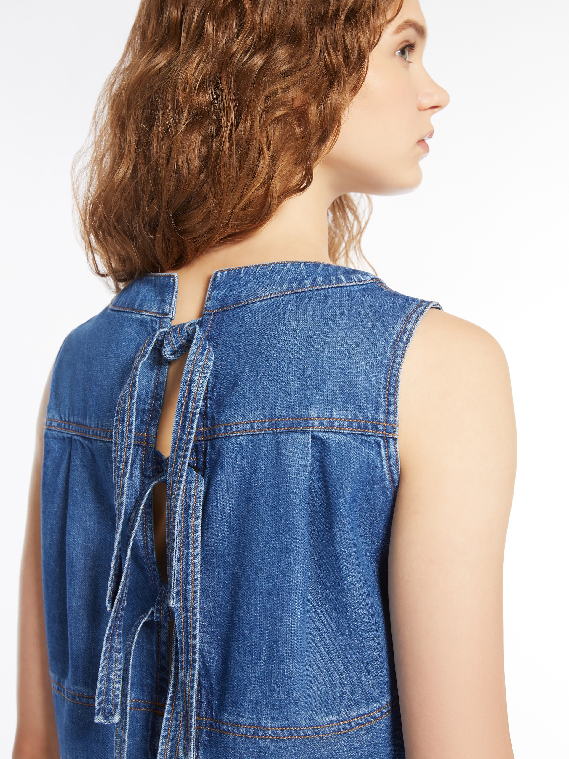 MAGIA Cotton denim top - 6