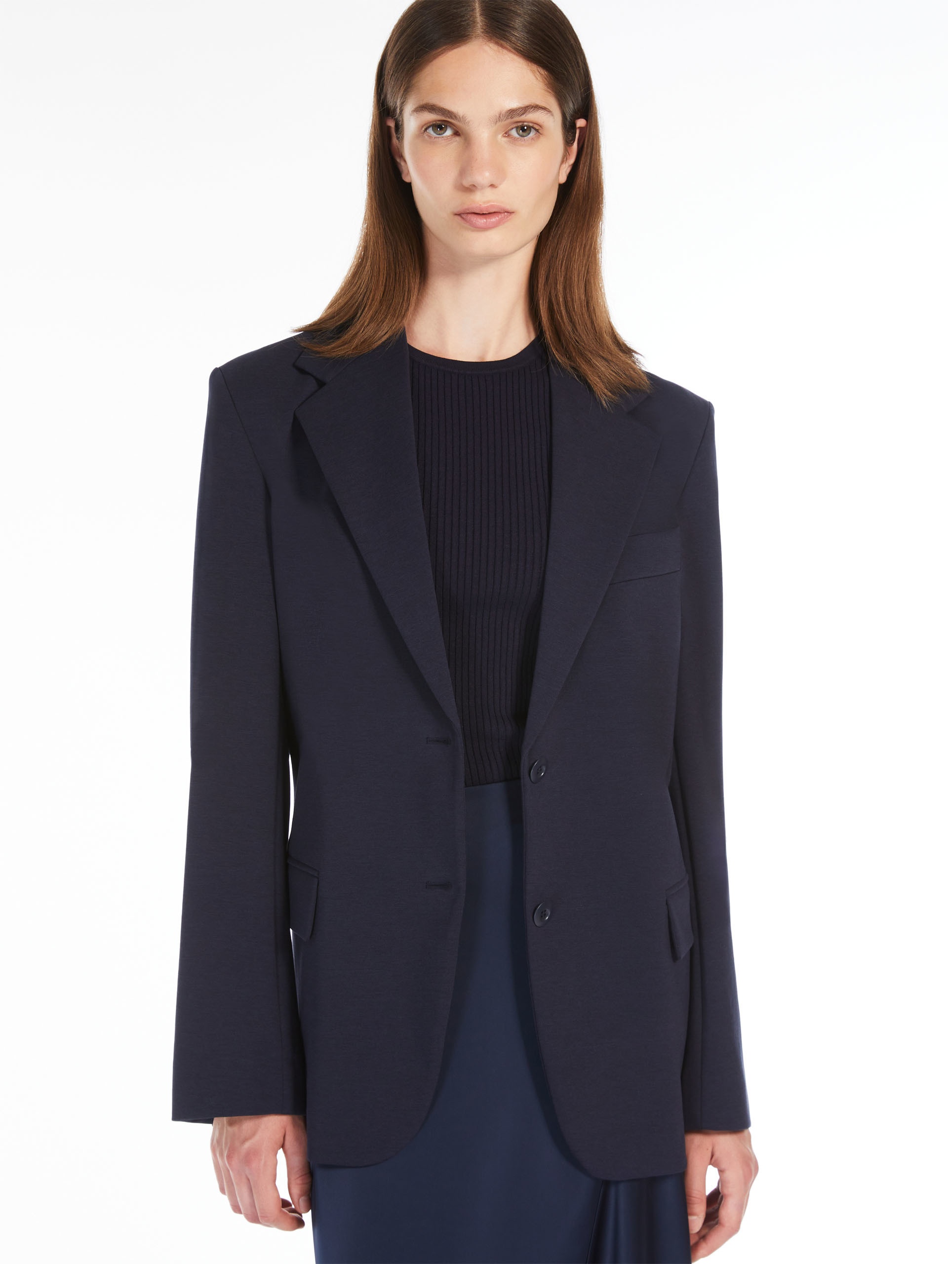 ERIK Milano-knit jersey blazer - 5