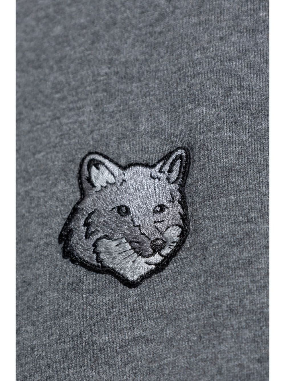 Bold Fox Head Patch oversize hoodie - 5