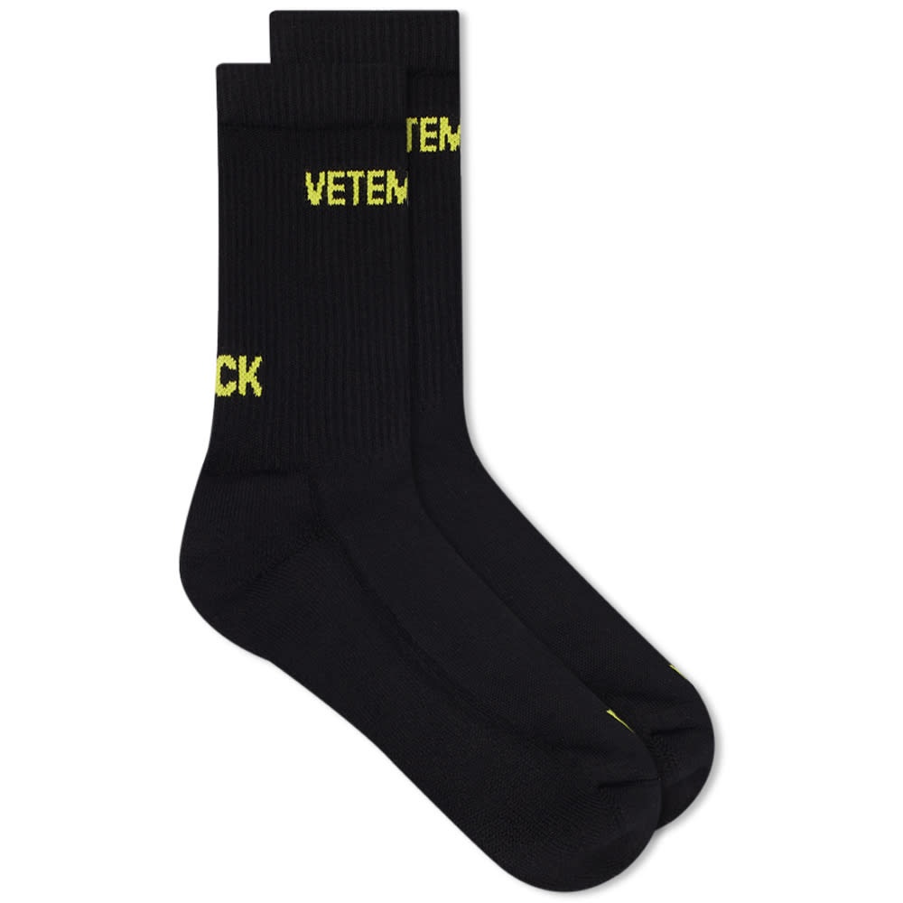 VETEMENTS Logo Socks - 1