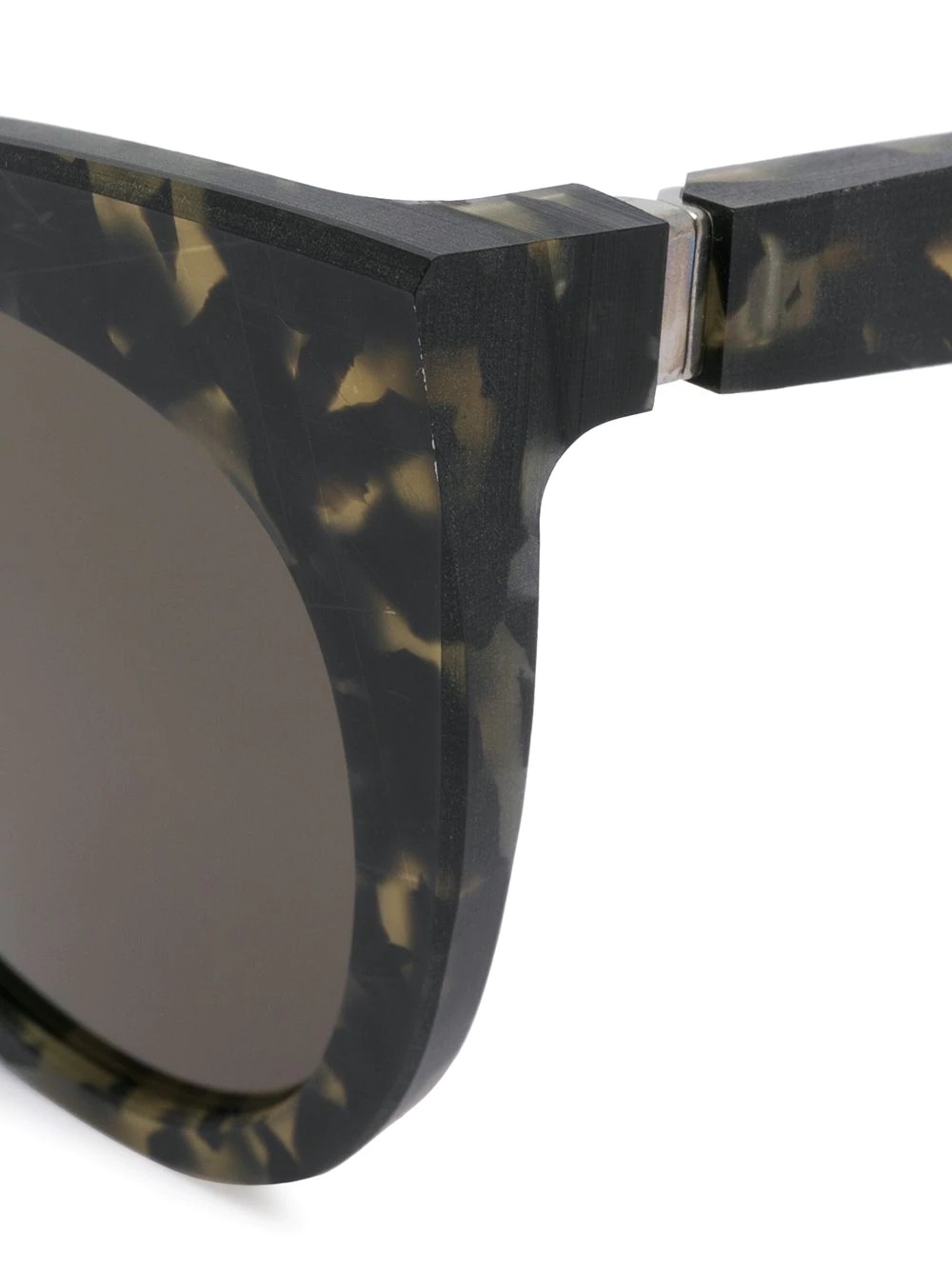 patterned cat-eye sunglasses - 3