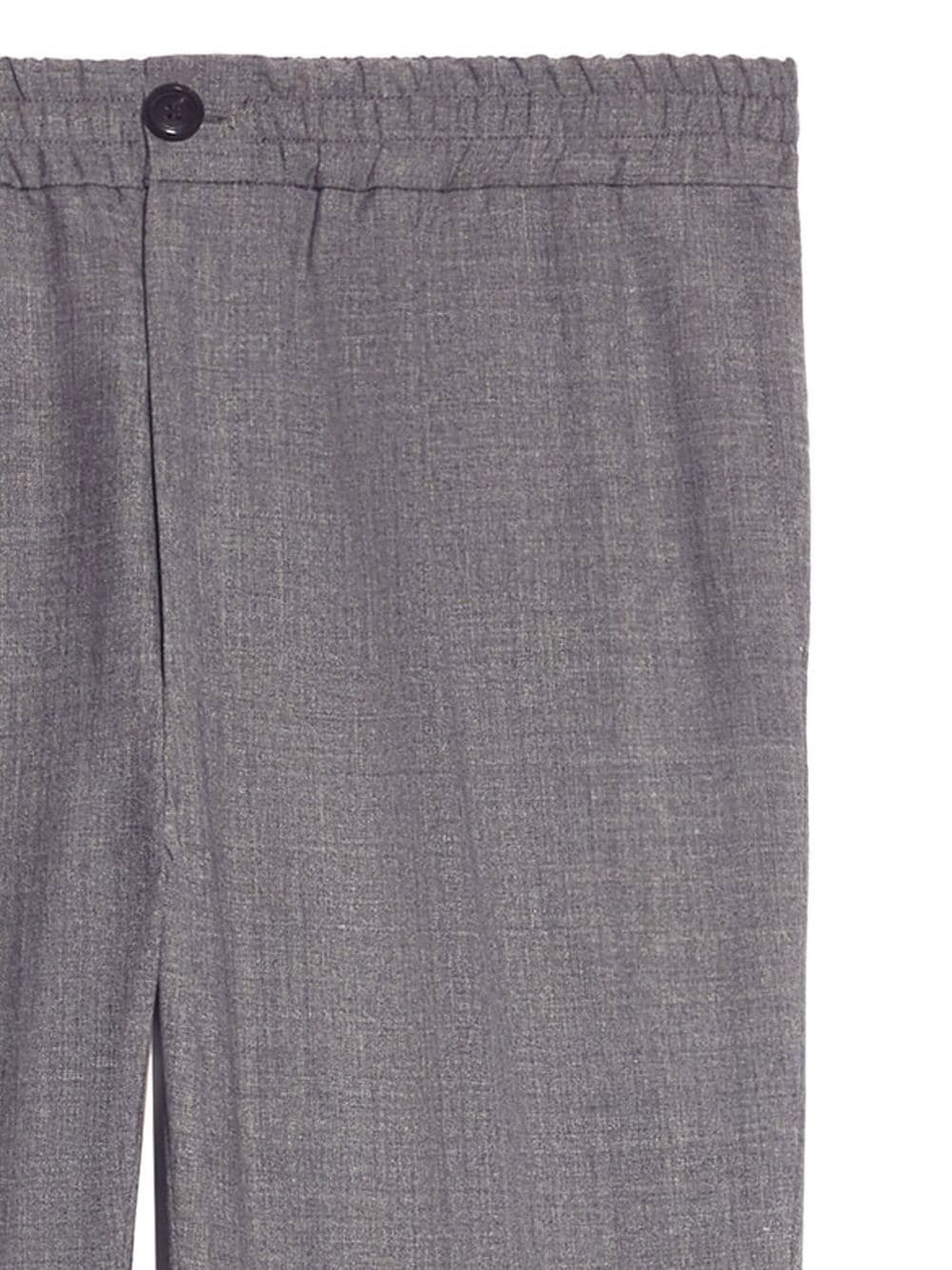 cropped wool trousers - 5