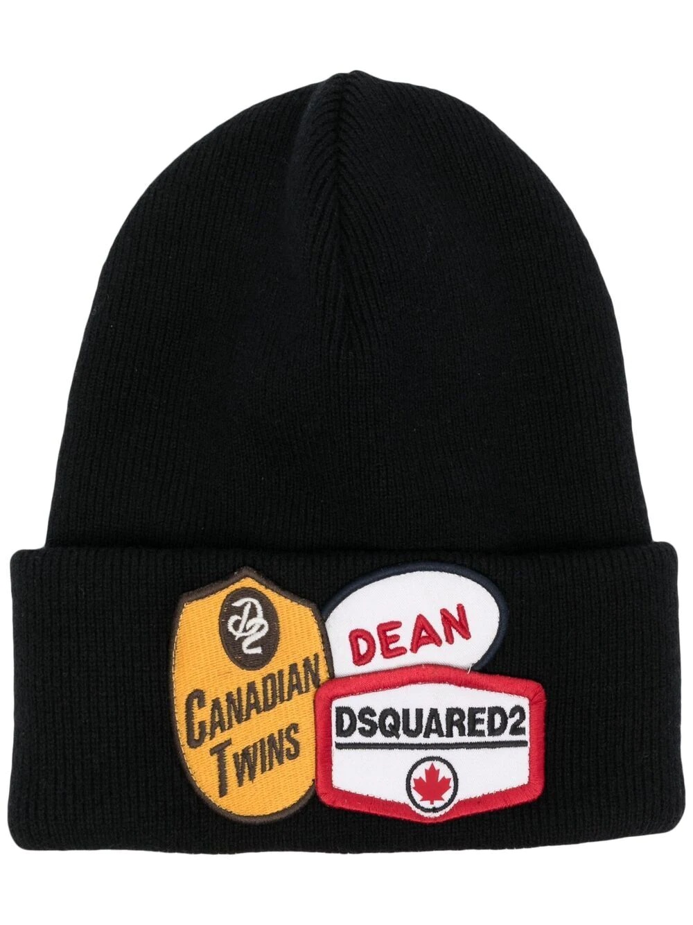 logo-patch beanie - 1