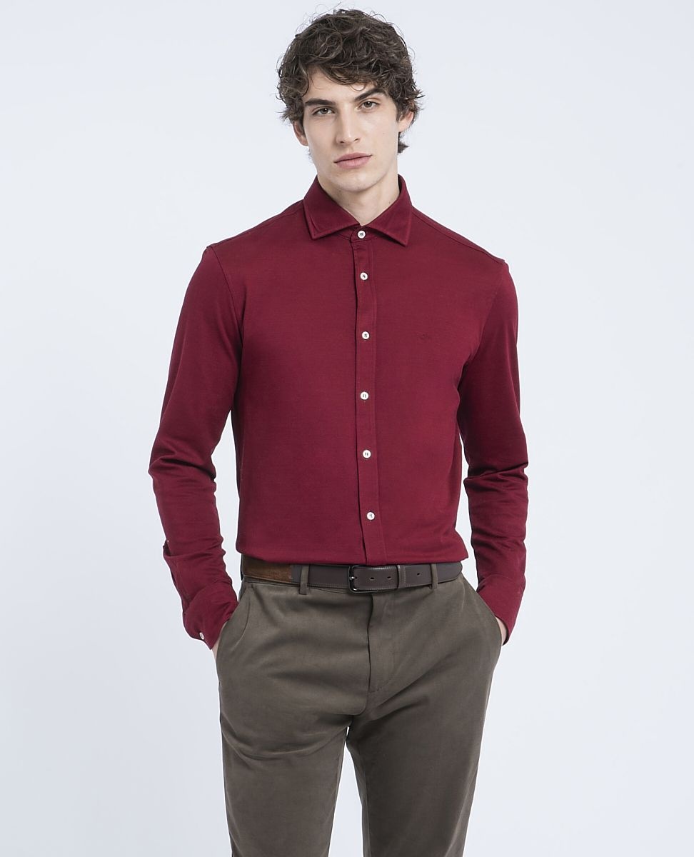 Piqué cotton Shirt - 2