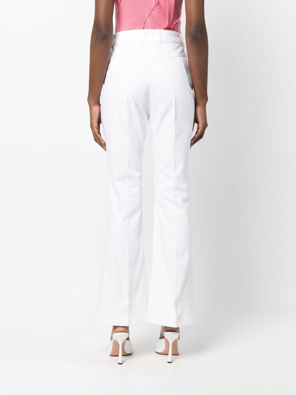 high-rise flared jeans - 4