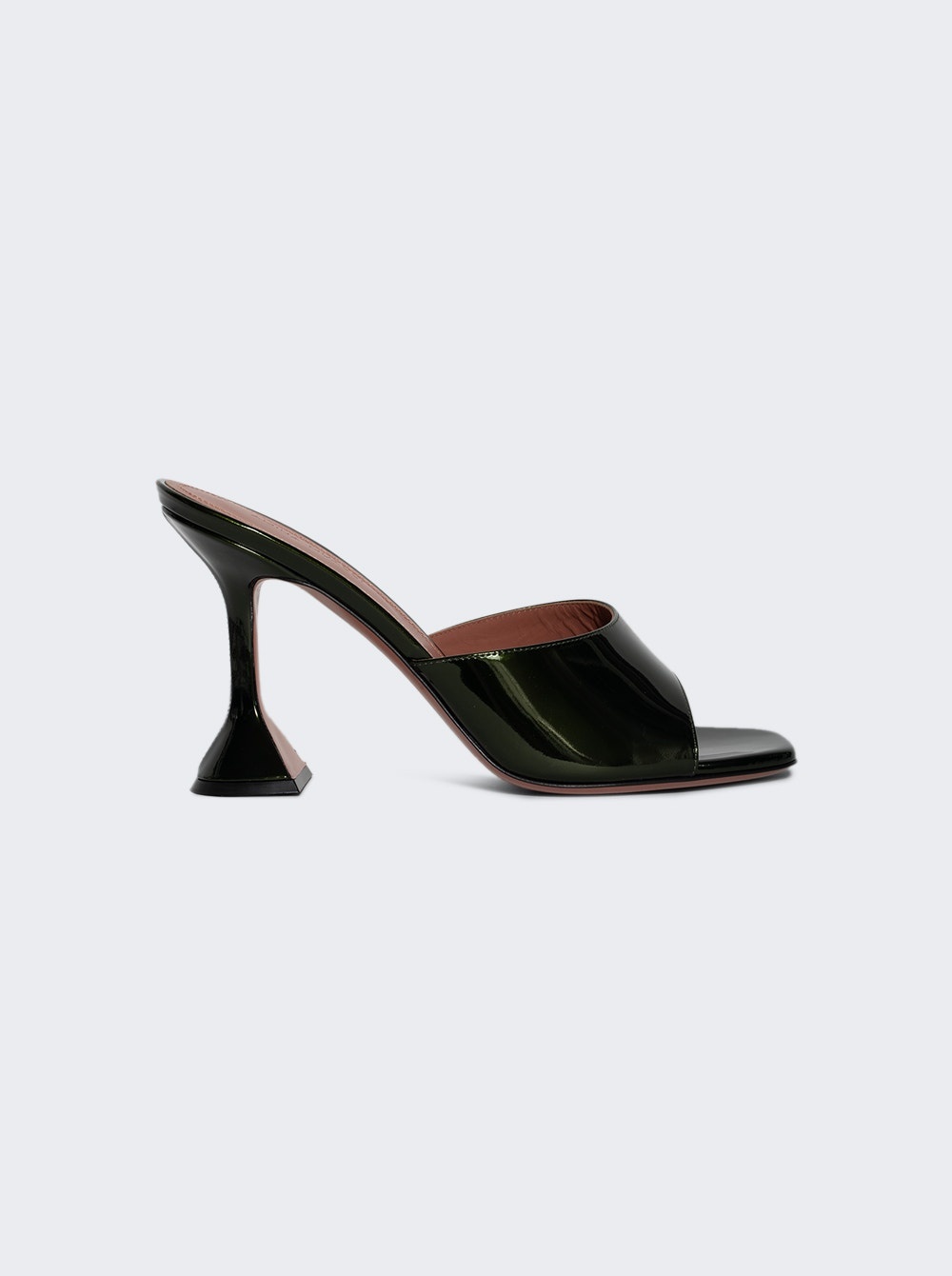Lupita Slipper Sandals Mirror Moss - 1