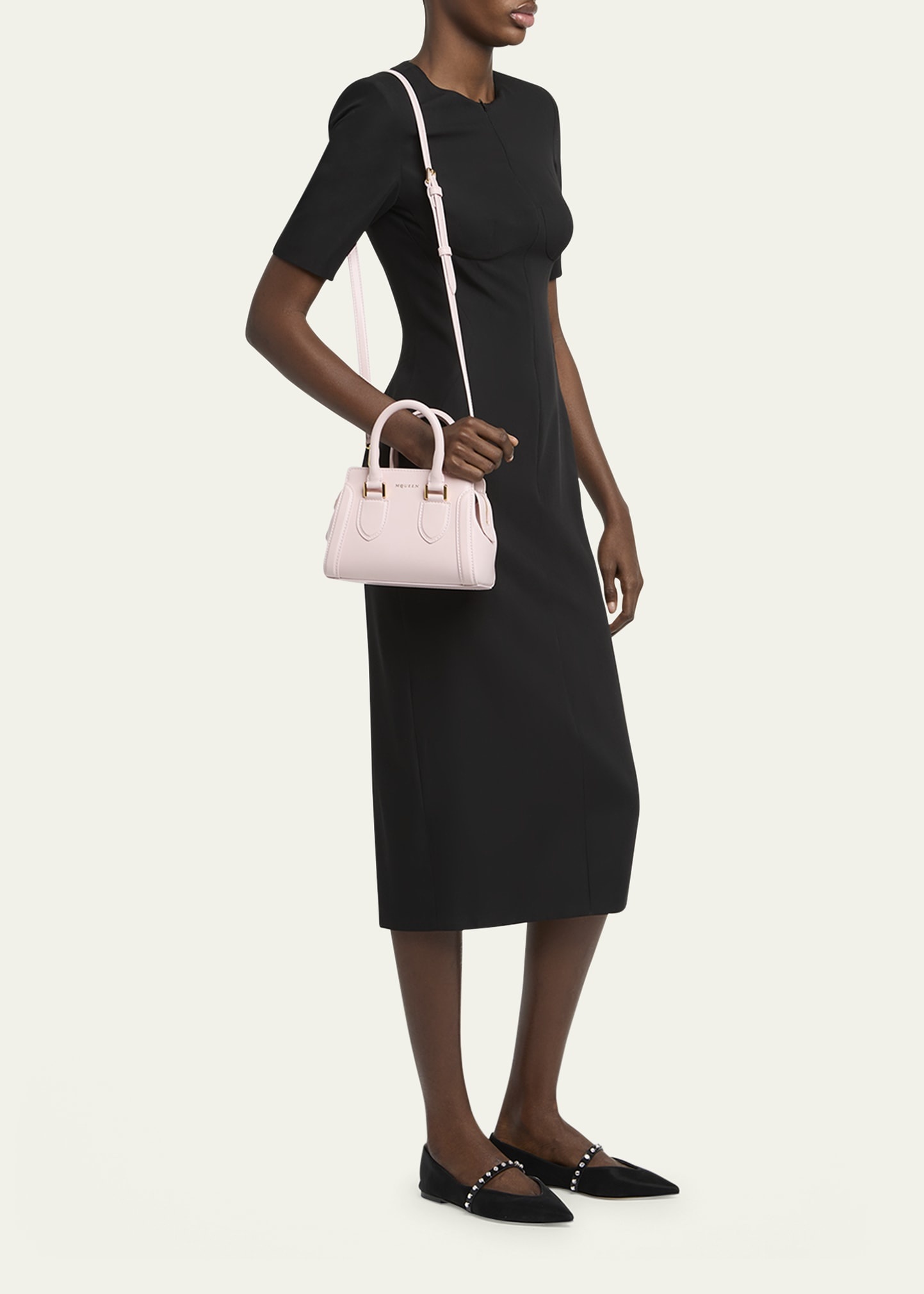 Birdee Mini Leather Shoulder Bag - 6