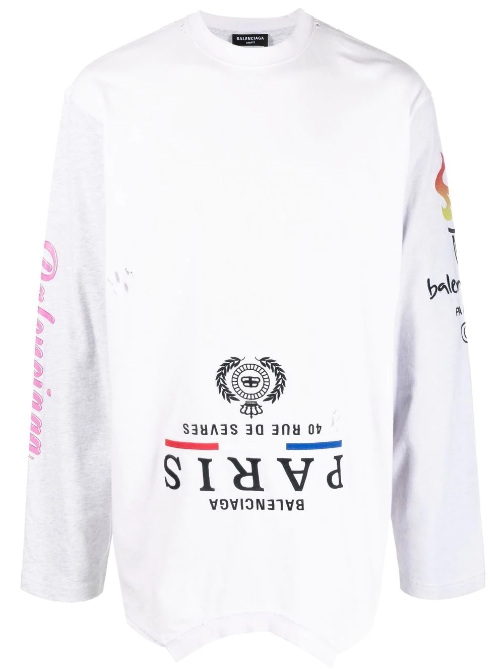 Upside Down long-sleeve T-shirt - 1