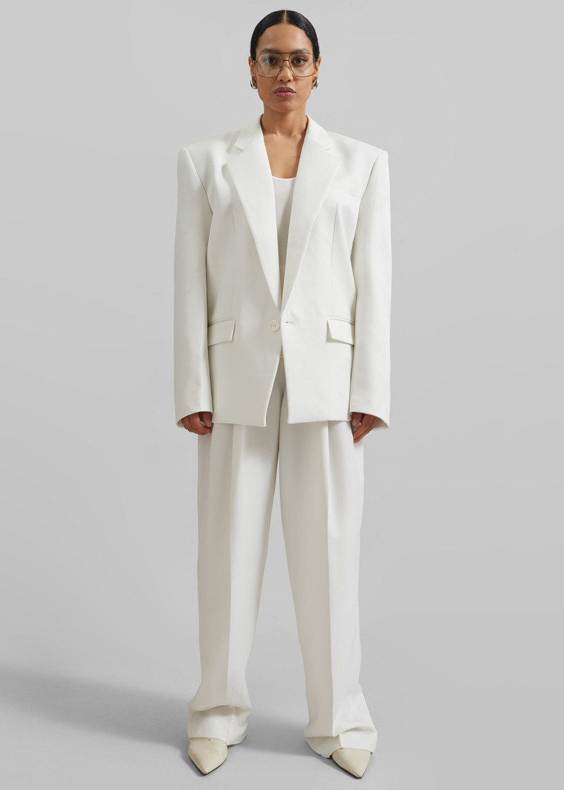 Jun Blazer - White 7