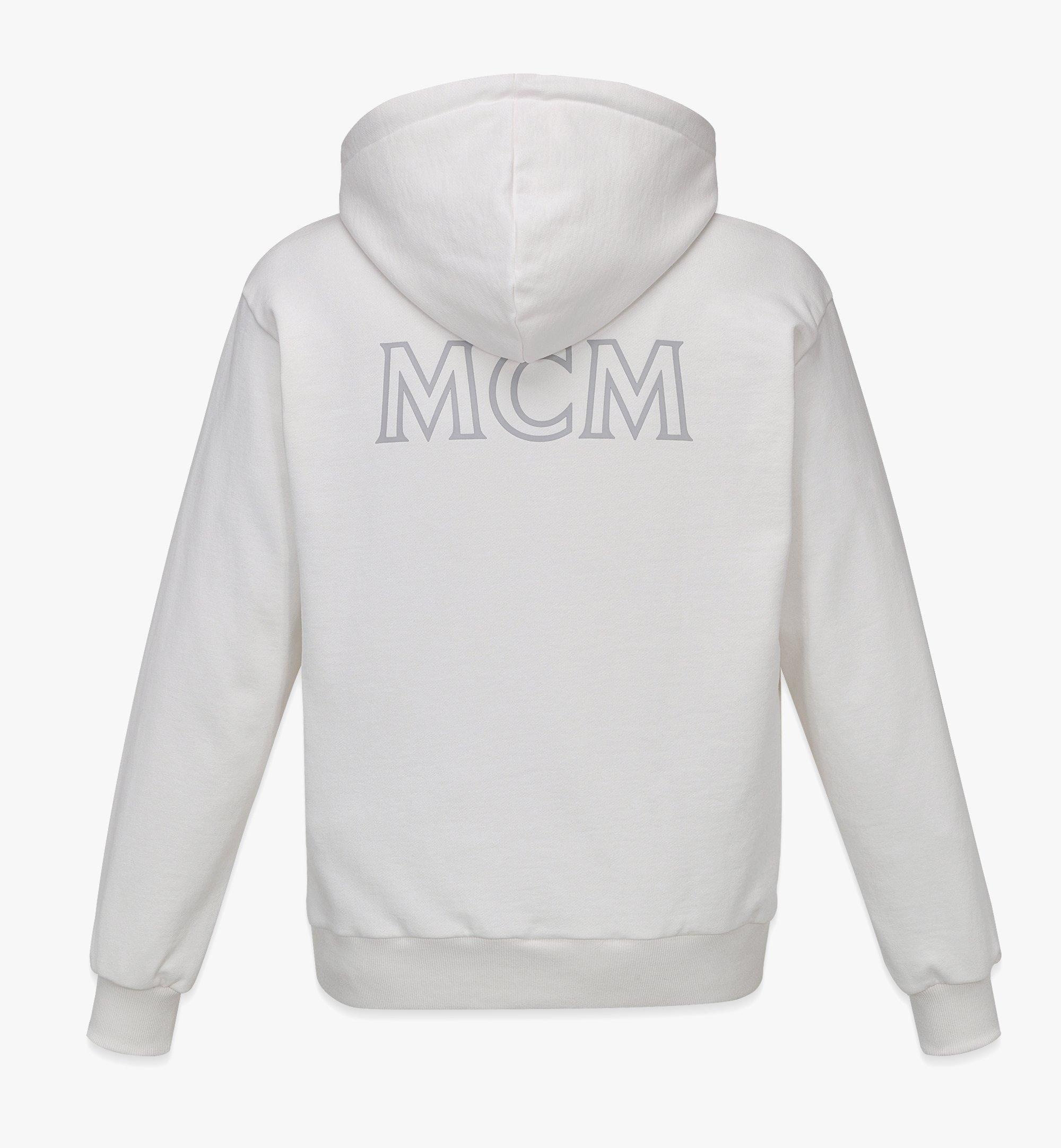 Men’s MCM Essentials Logo Zip Hoodie in Organic Cotton - 3