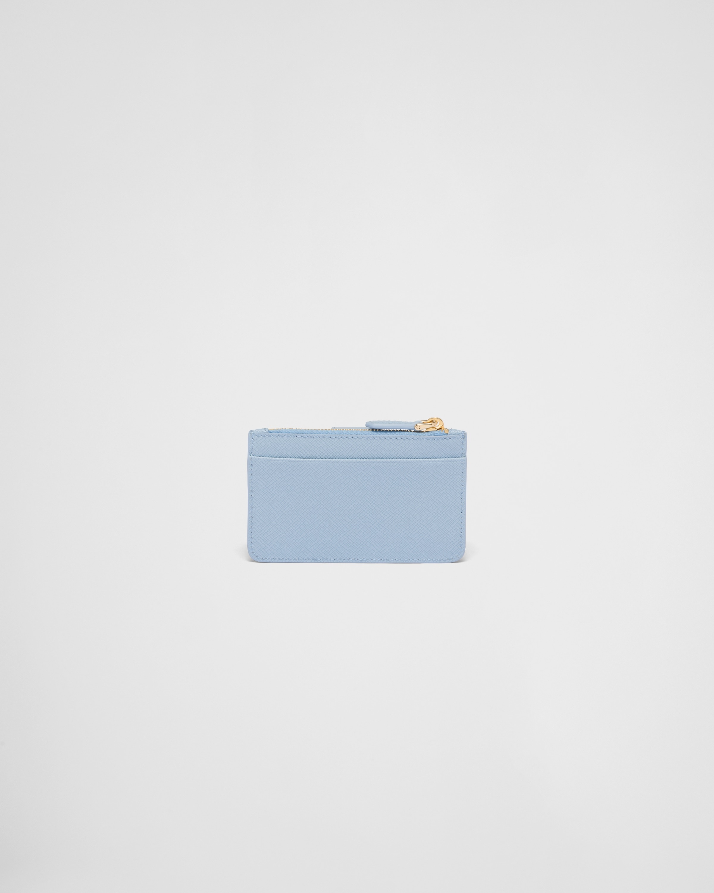Saffiano and smooth leather card holder - 4