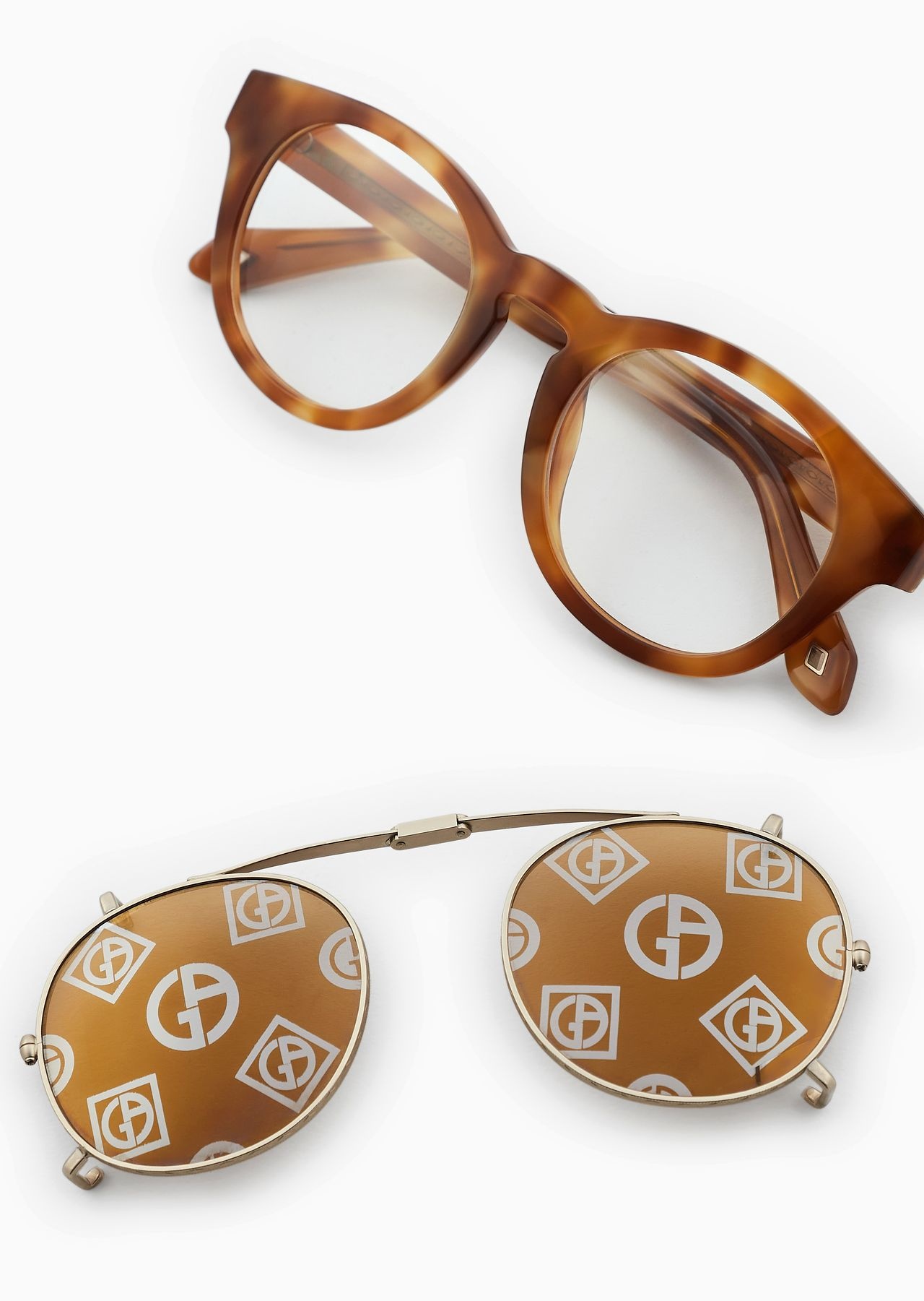 Panto glasses with clip - 2
